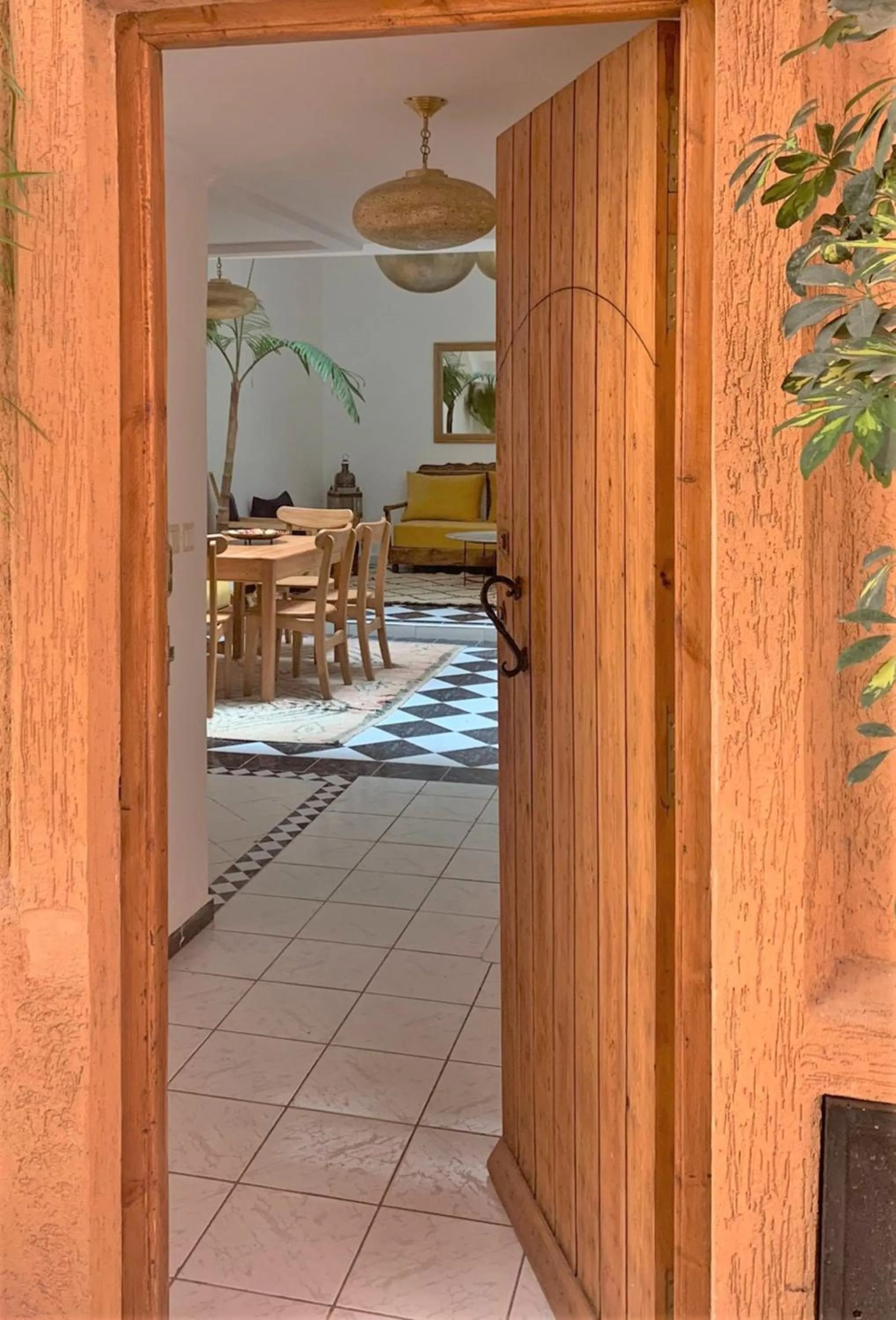 Facade/entrance in Riad with 3 Swimming Pools