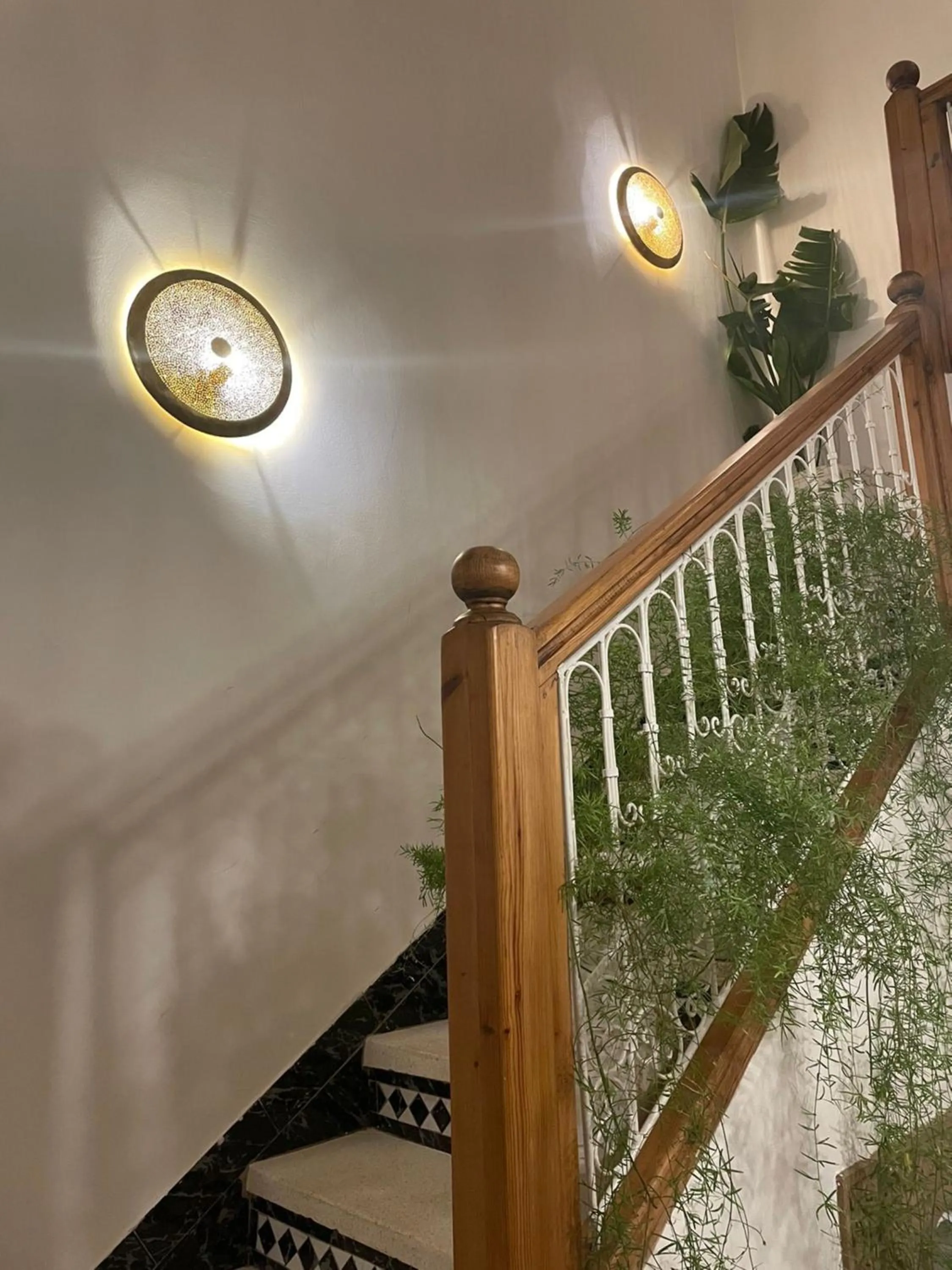 Patio in Riad with 3 Swimming Pools