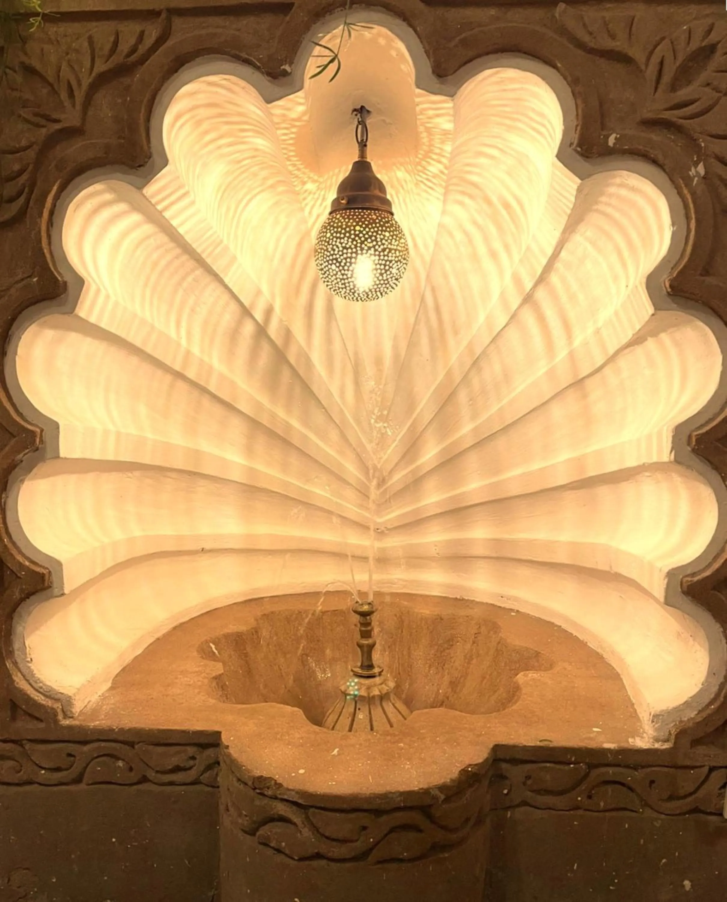 Decorative detail in Riad with 3 Swimming Pools