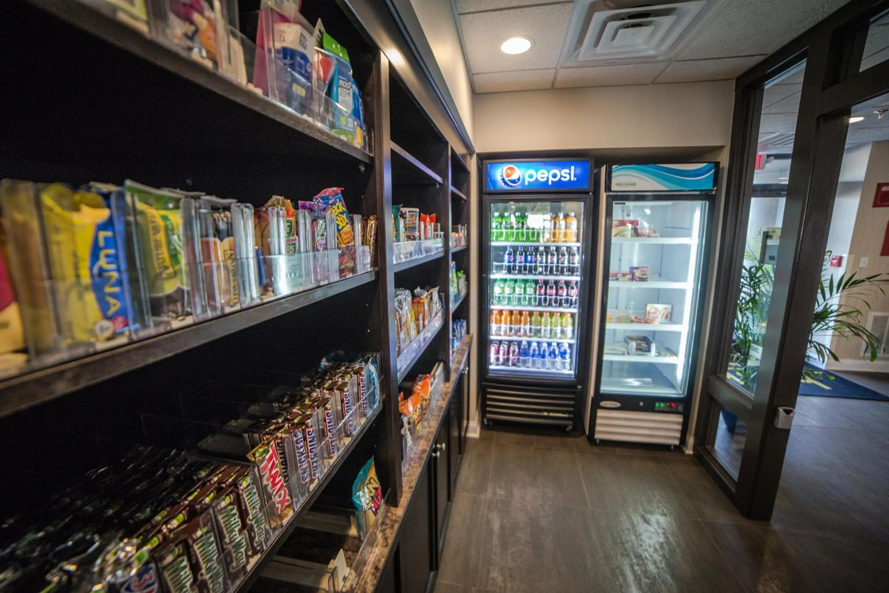 vending machine in Bask Hotel at Big Rock Landing