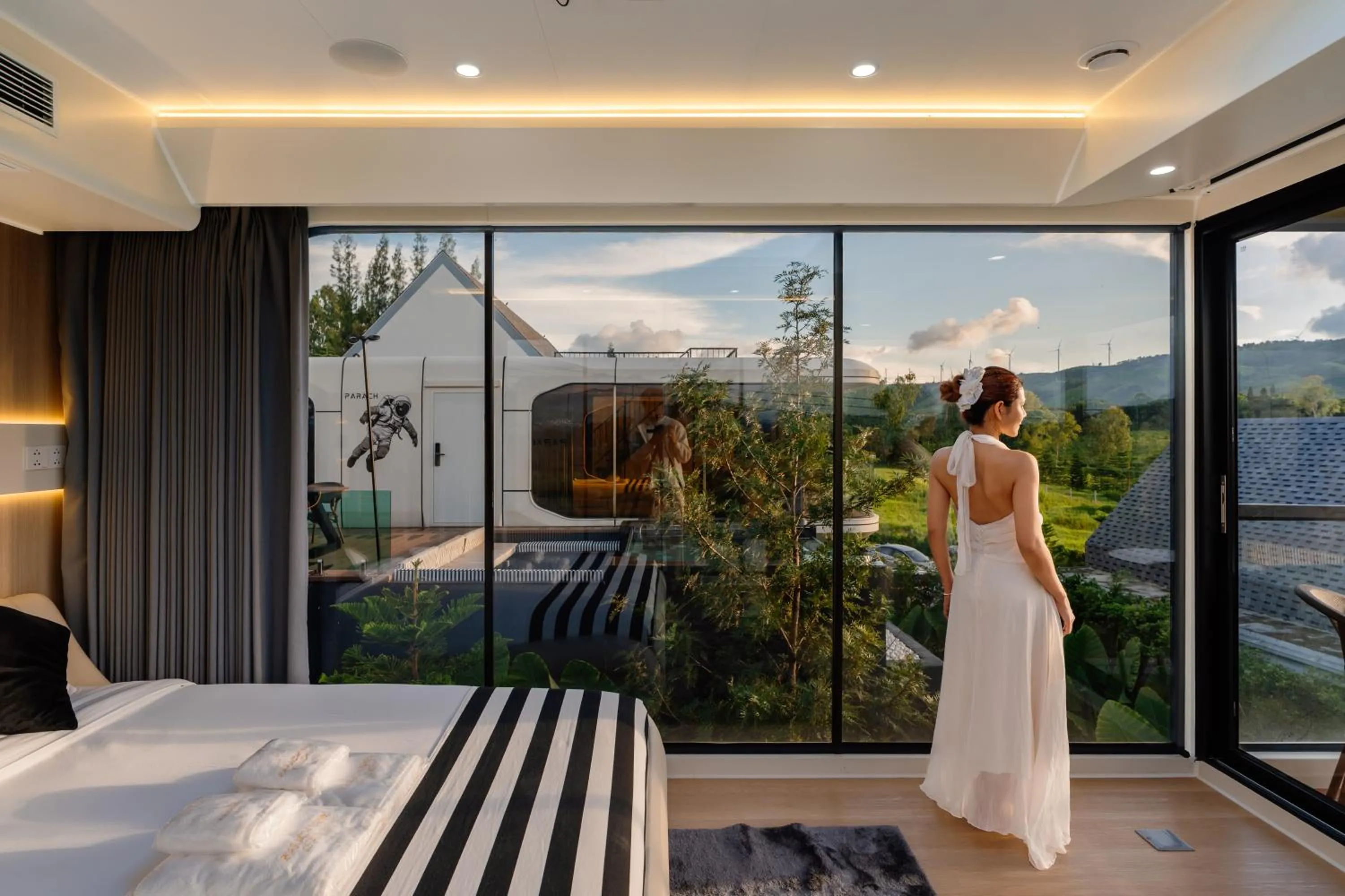 Bed in PARACH RESORT KHAOKHo