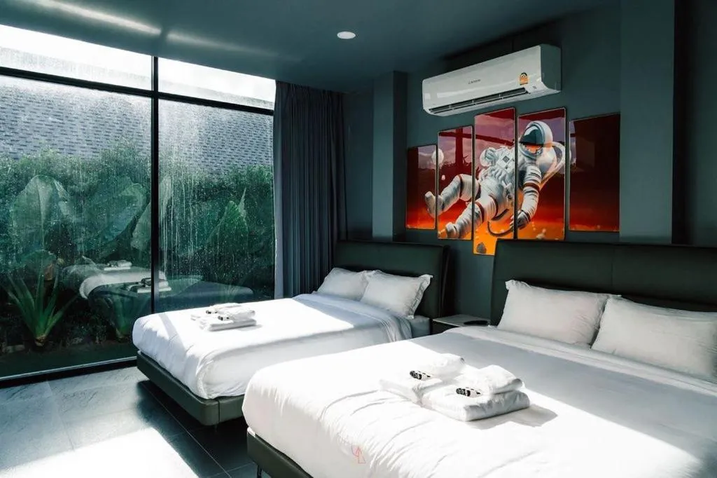 Bed in PARACH RESORT KHAOKHo