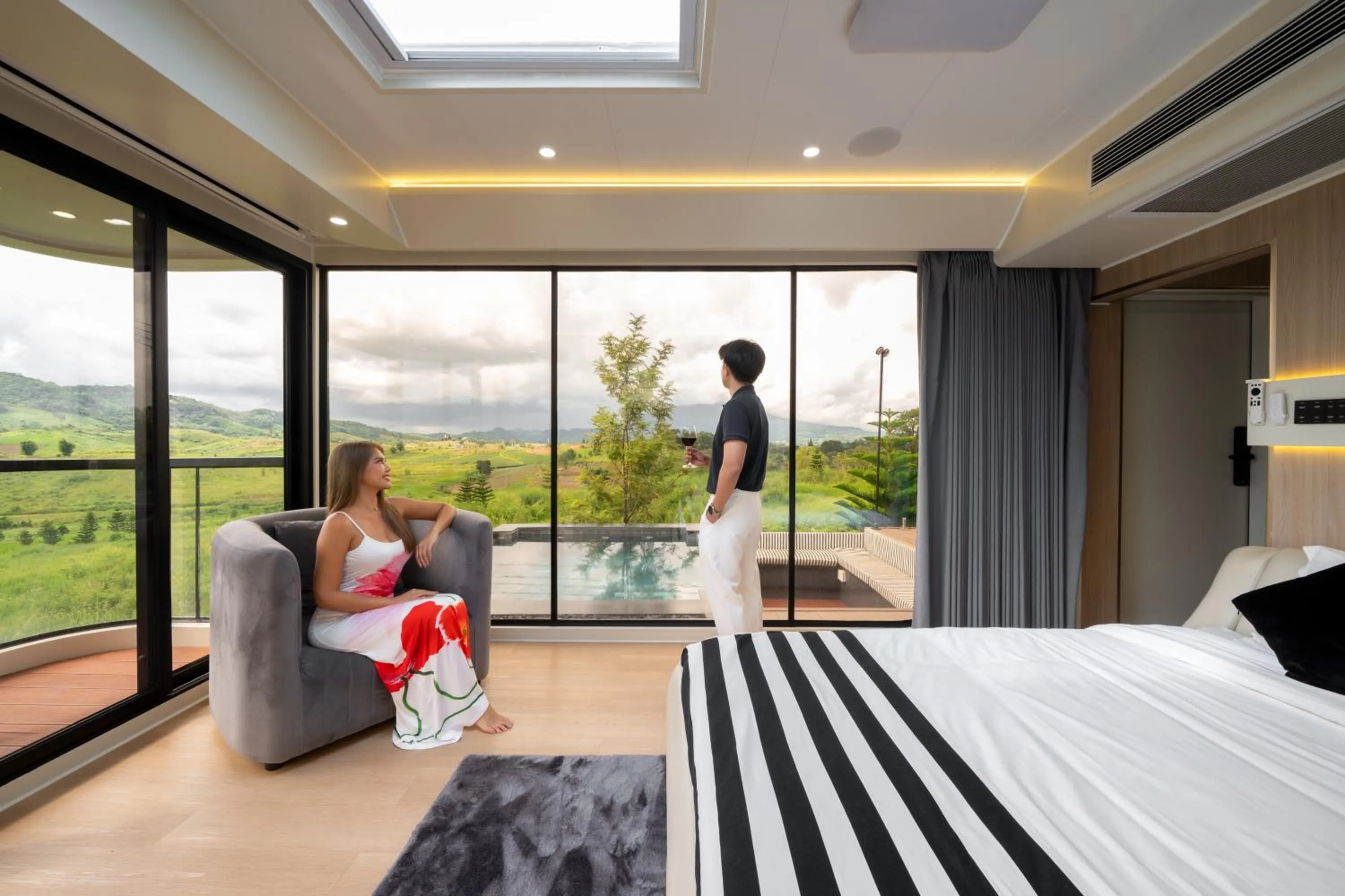 Bed in PARACH RESORT KHAOKHo