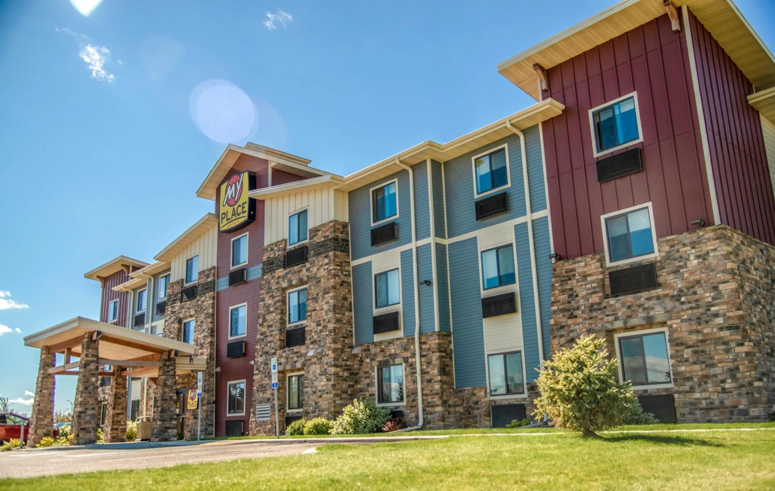 Property building in My Place Hotel-Jamestown, ND