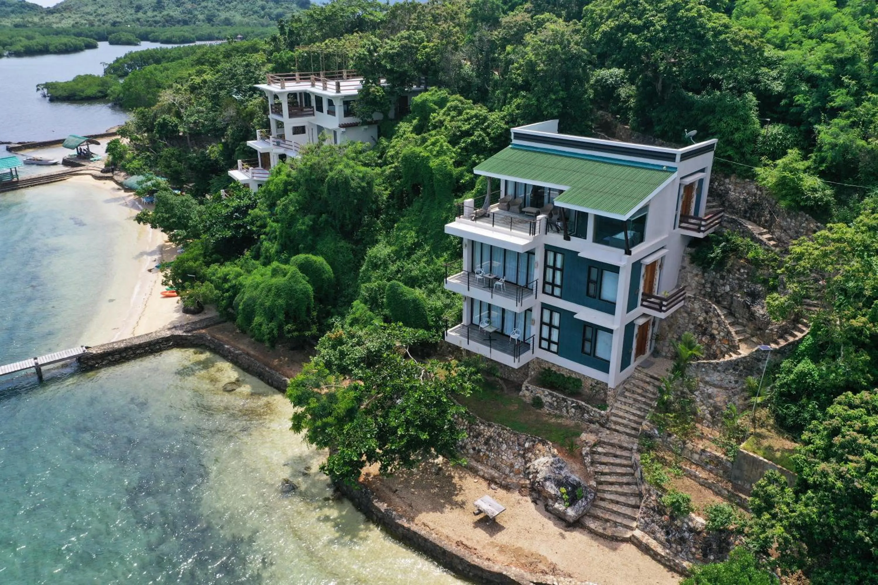 Facade/entrance in La Estancia Busuanga