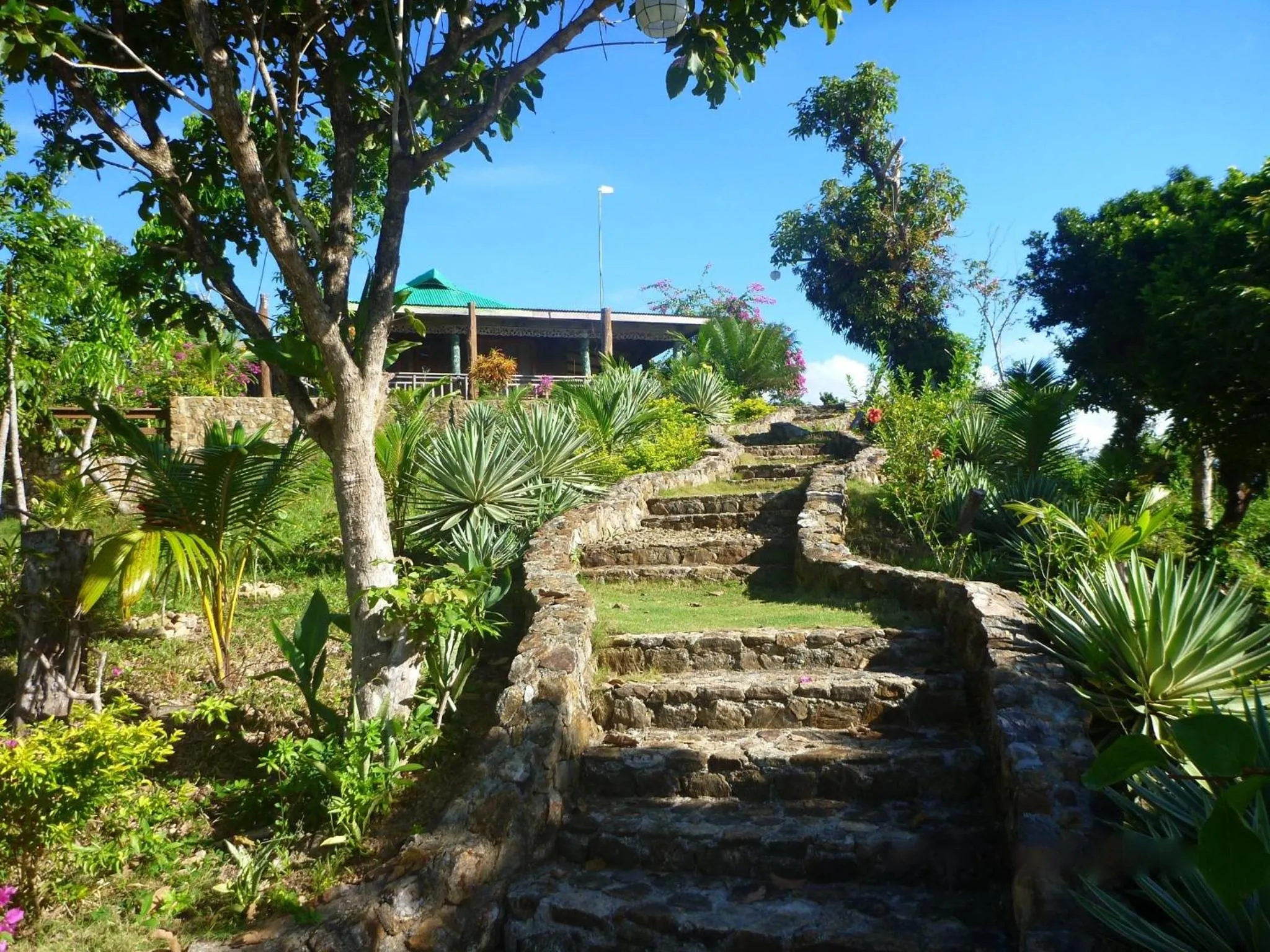 Garden in La Estancia Busuanga