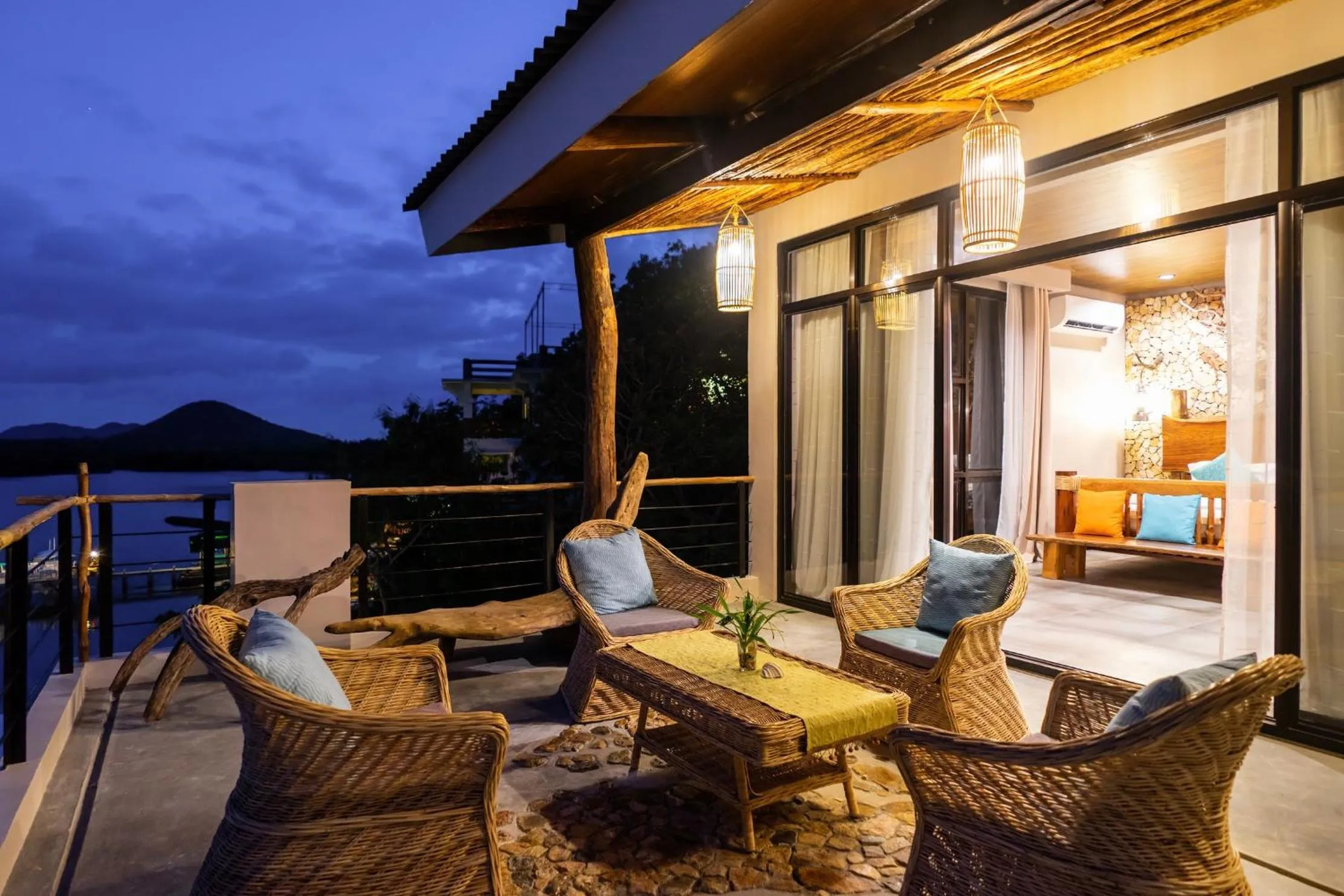 Balcony/Terrace in La Estancia Busuanga