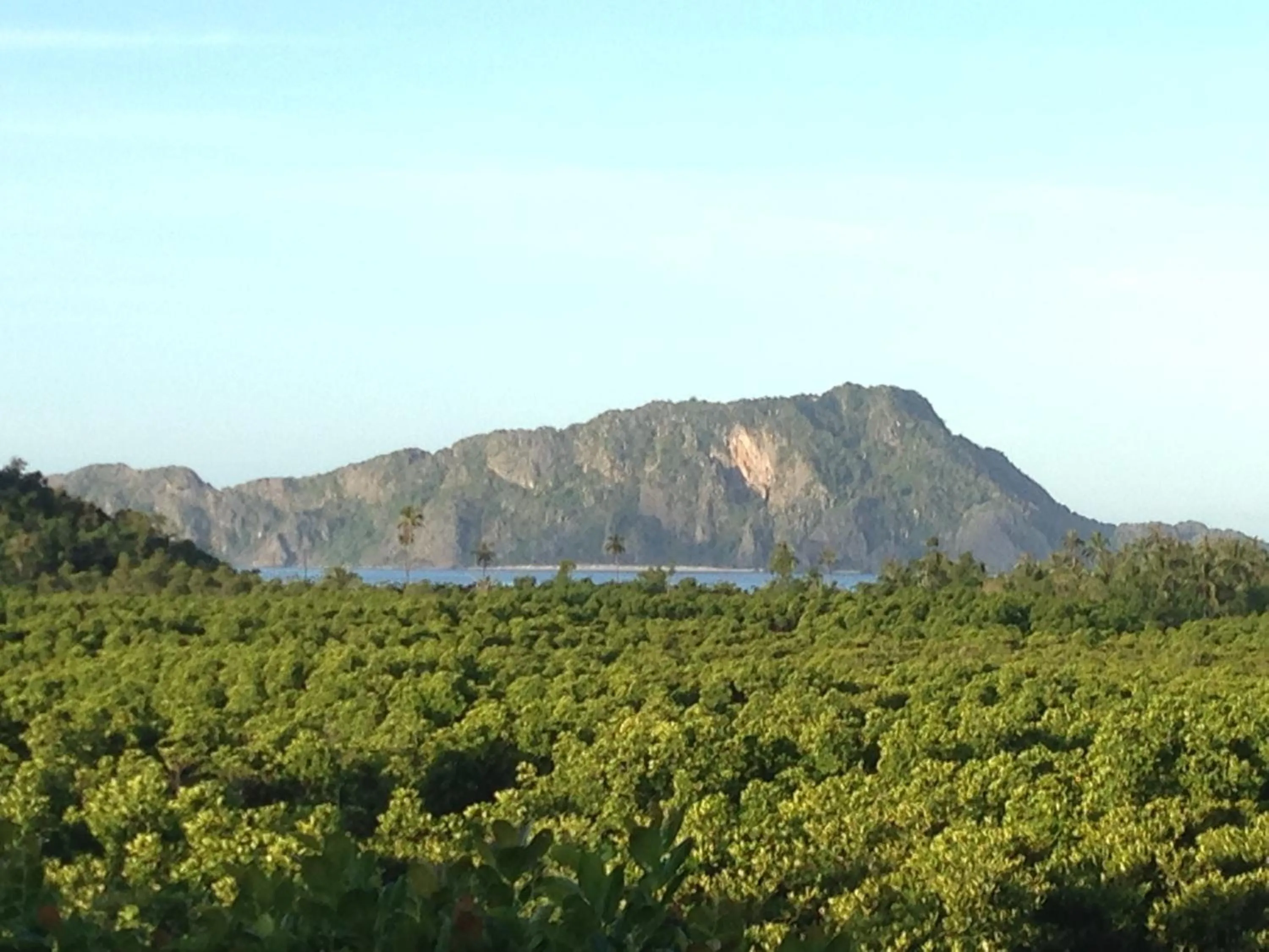 Natural landscape in La Estancia Busuanga