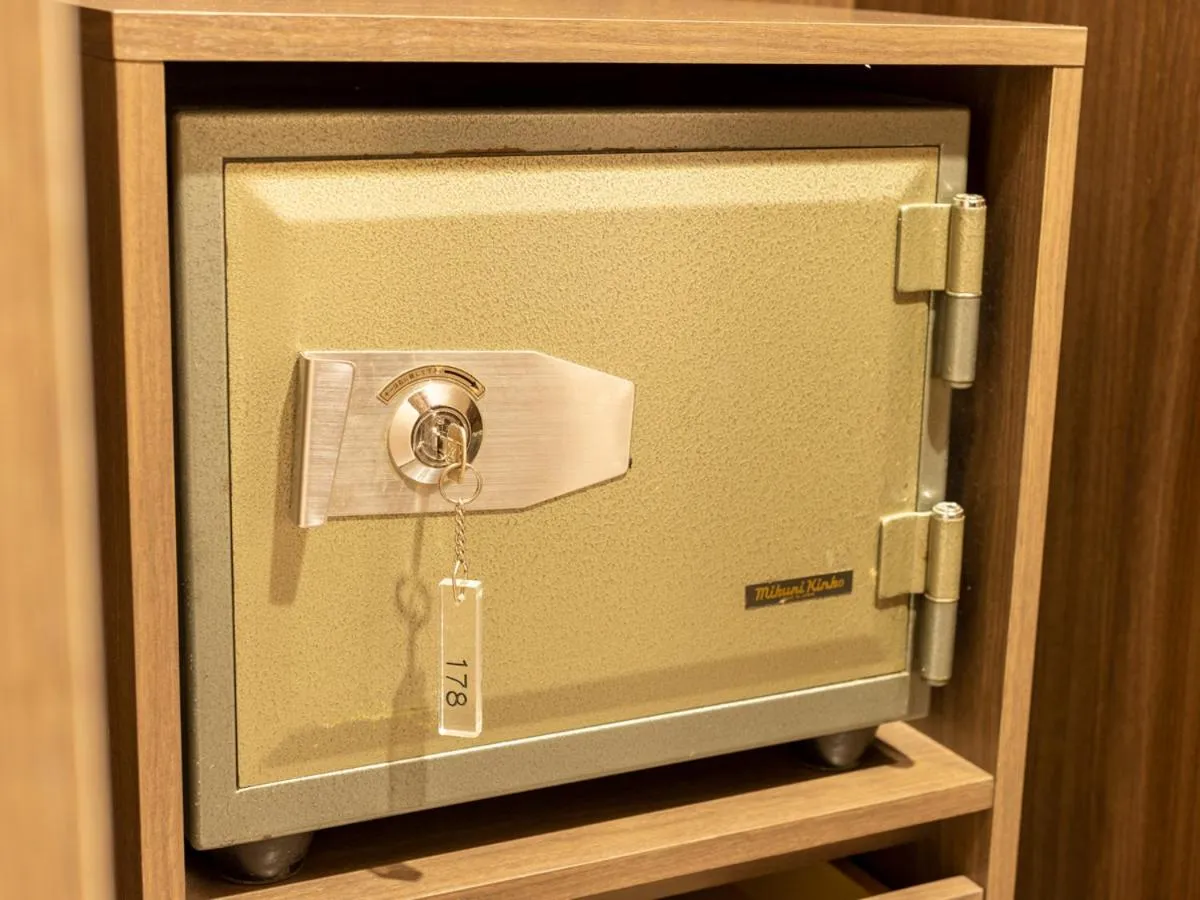 safe in Hotel Koyokan