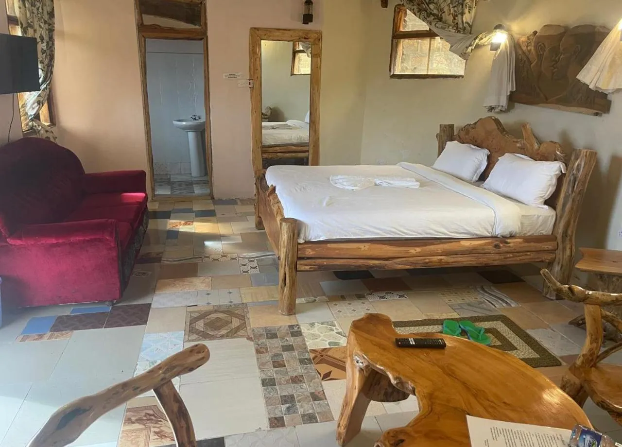 Photo of the whole room, Bed in Enkapune Resort Naivasha