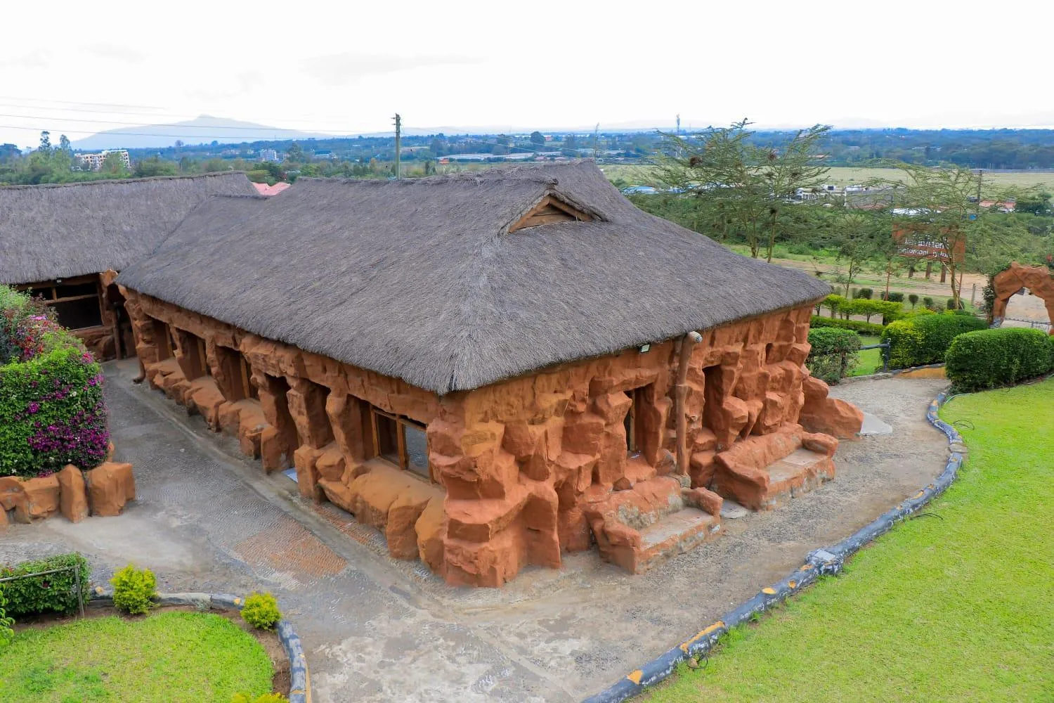 Property building in Enkapune Resort Naivasha