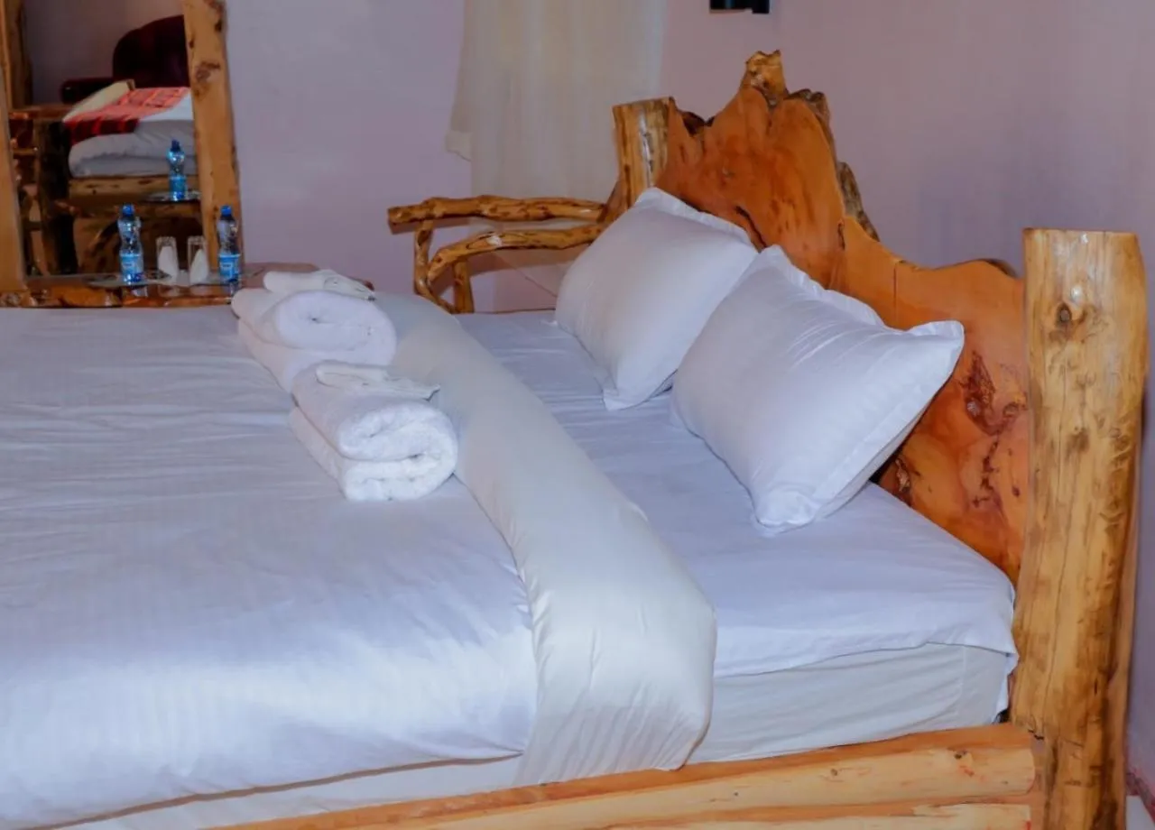 Bed in Enkapune Resort Naivasha