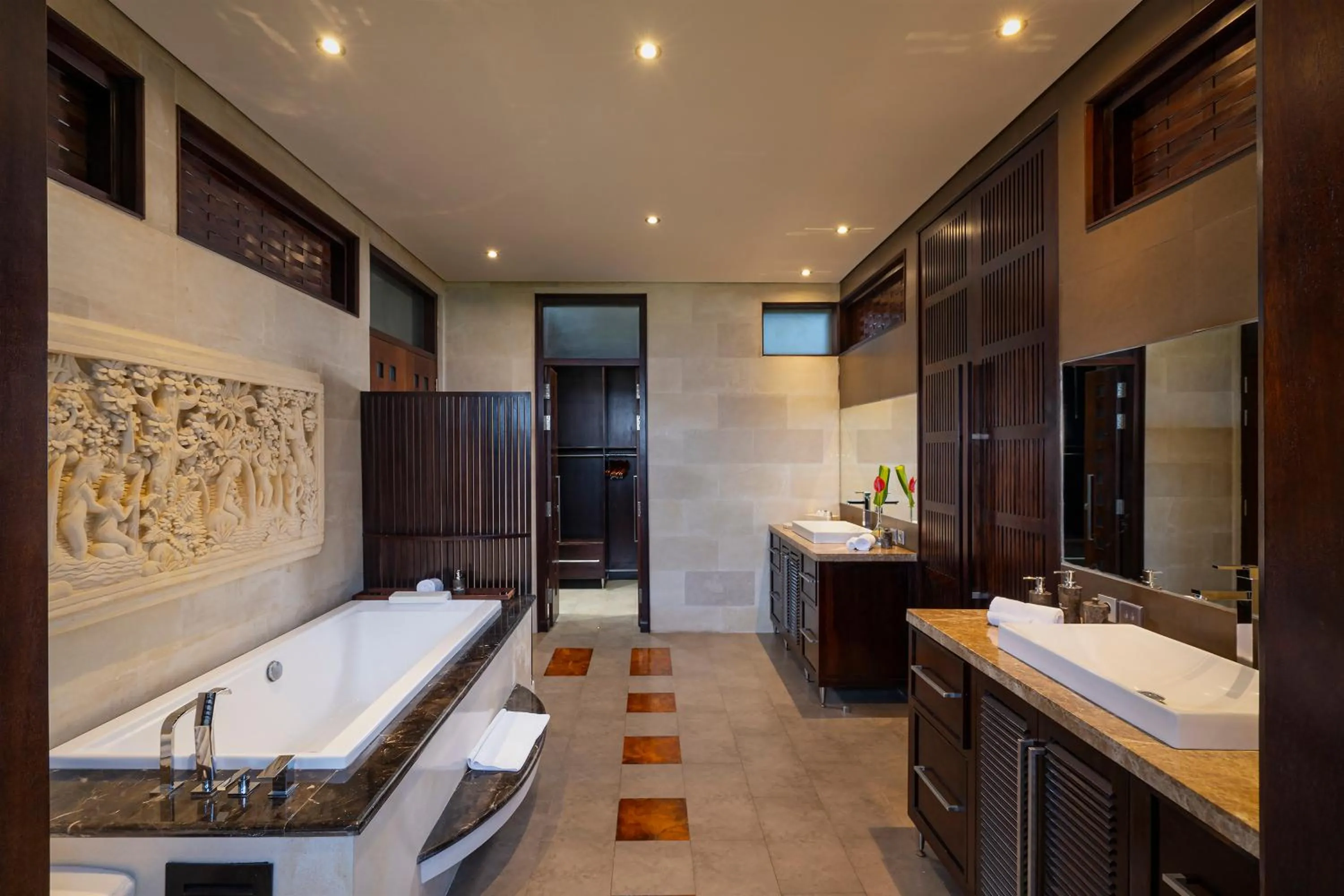 Bathroom in The LUXE Ubud - a Boutique Hotel