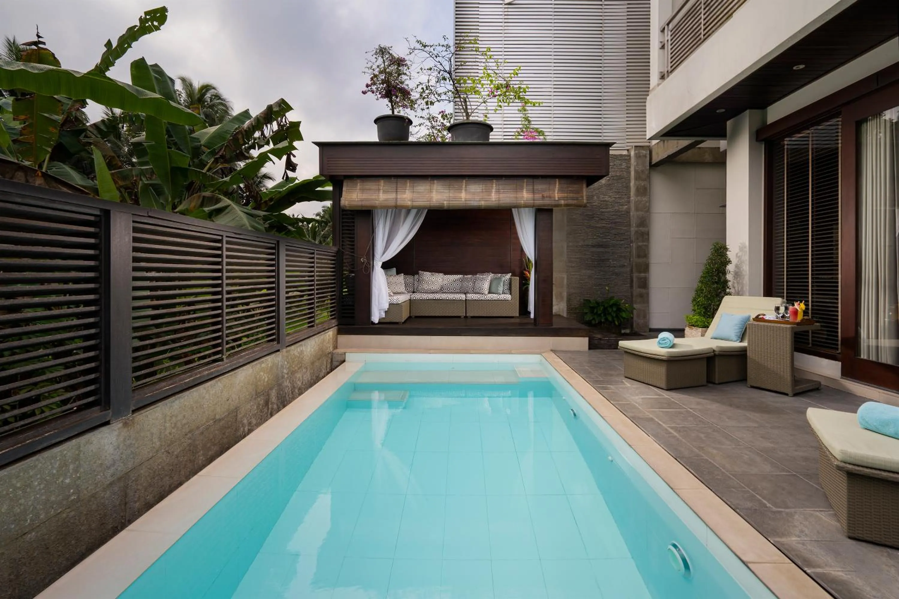 Patio in The LUXE Ubud - a Boutique Hotel