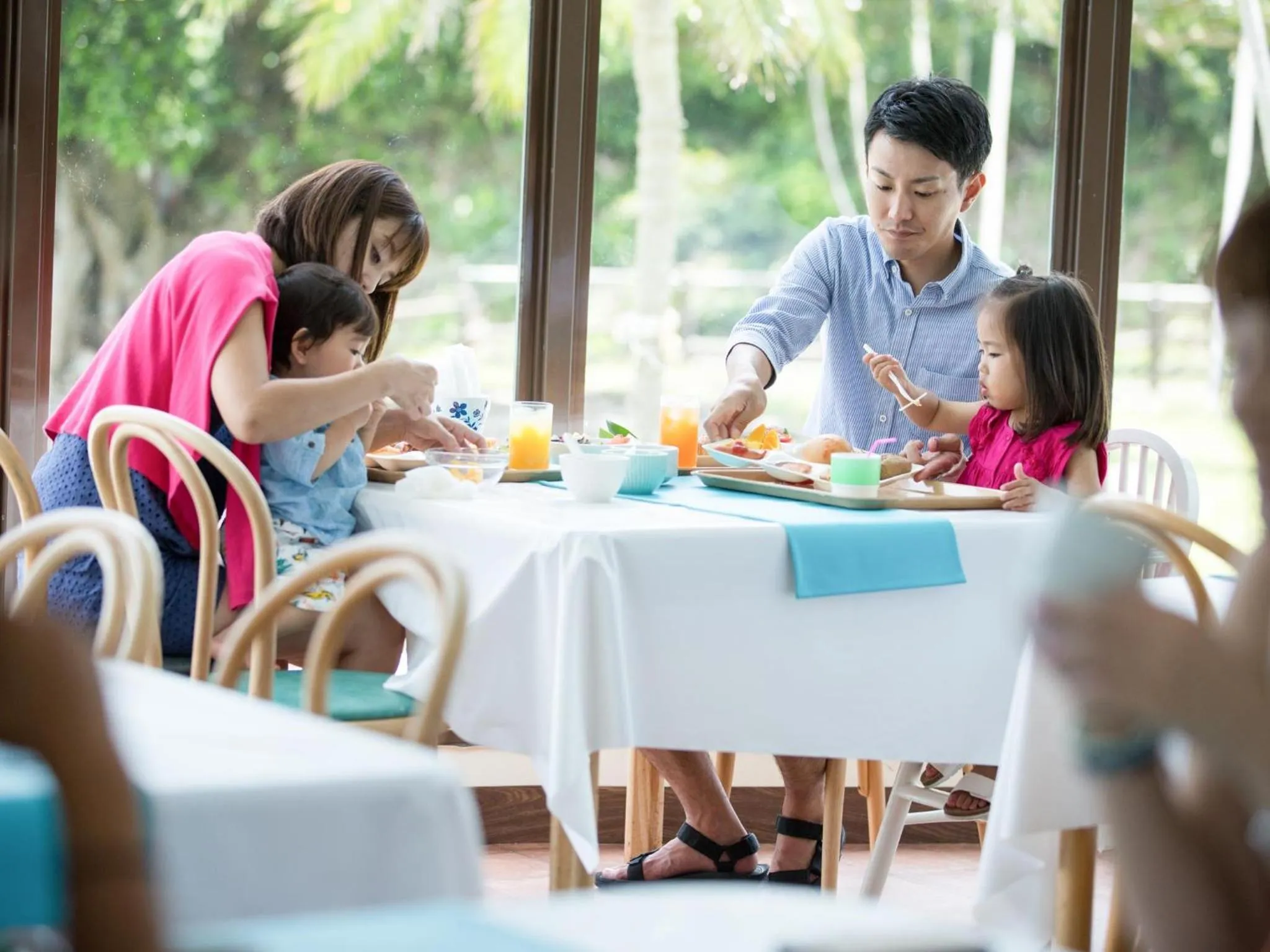 Buffet breakfast in Hotel Caretta