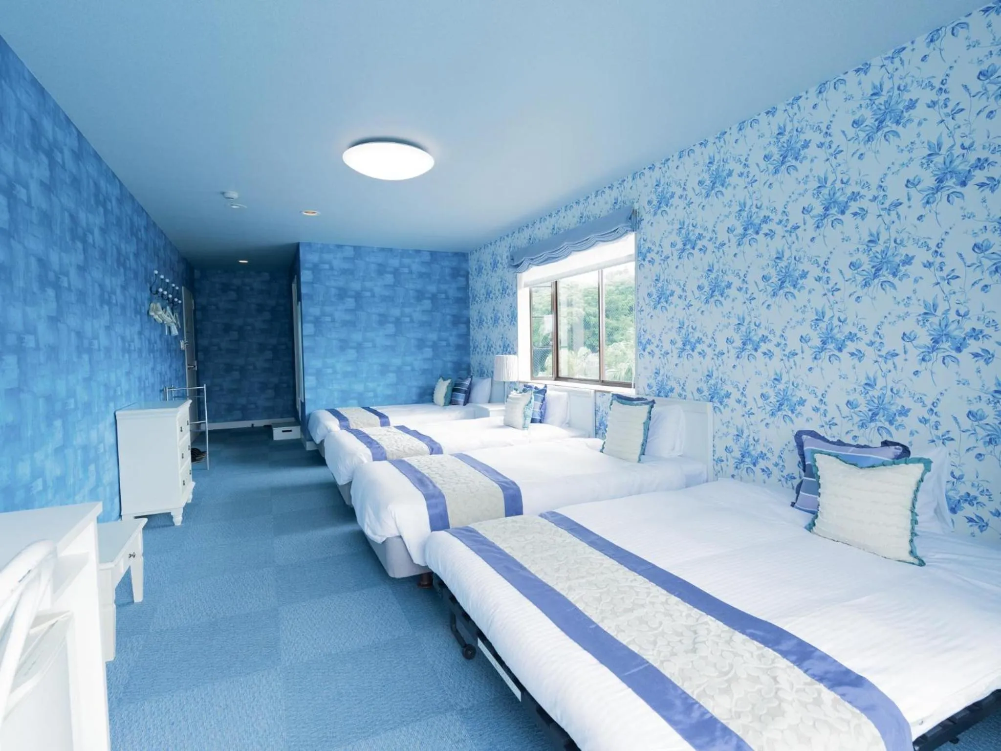 Bed in Hotel Caretta