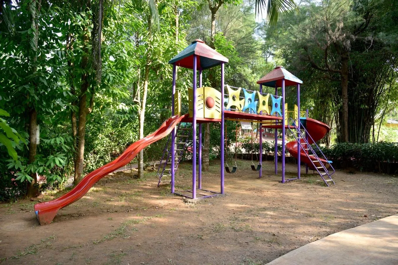 Children play ground in Nature Trails Durshet, Khopoli
