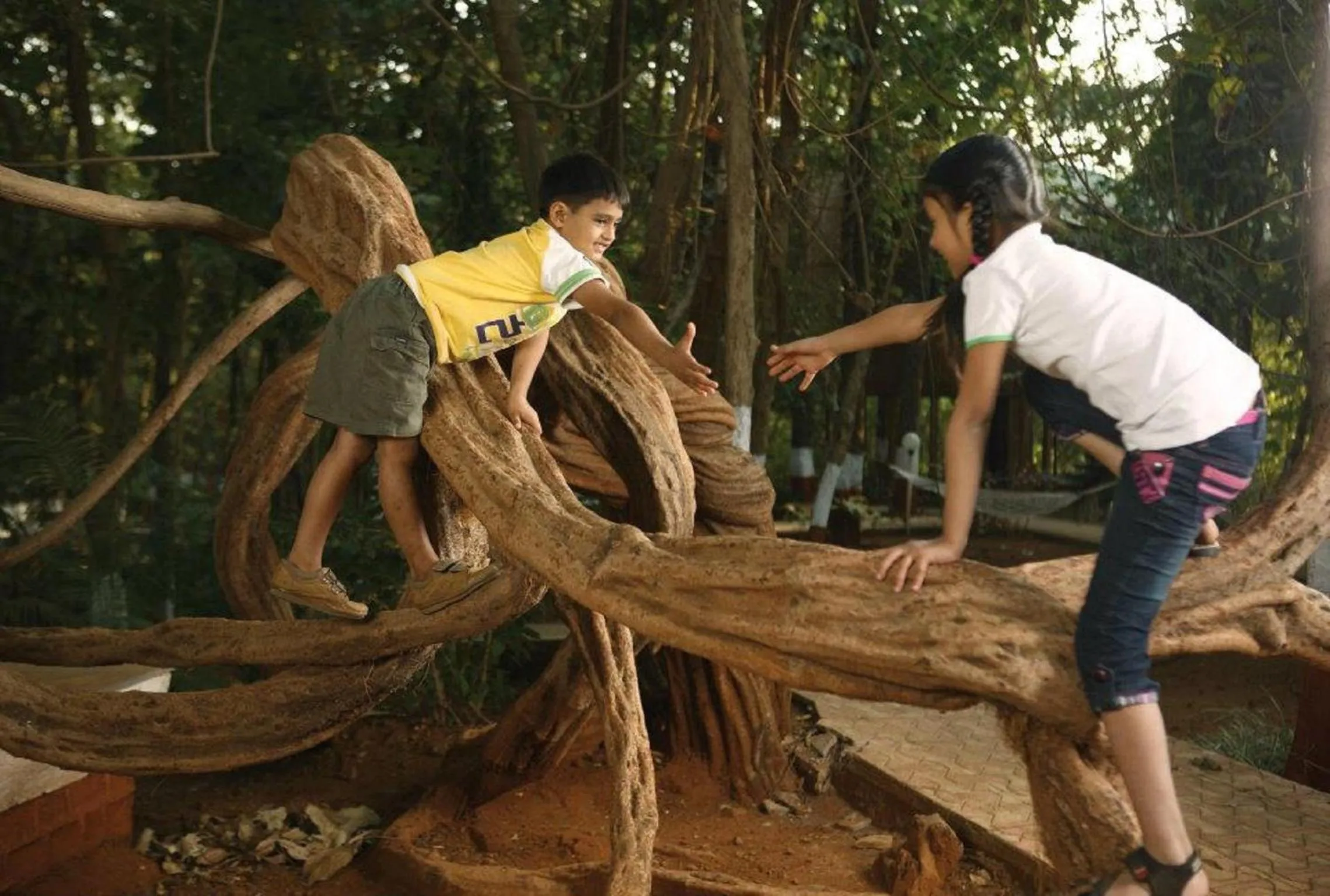 People in Nature Trails Durshet, Khopoli