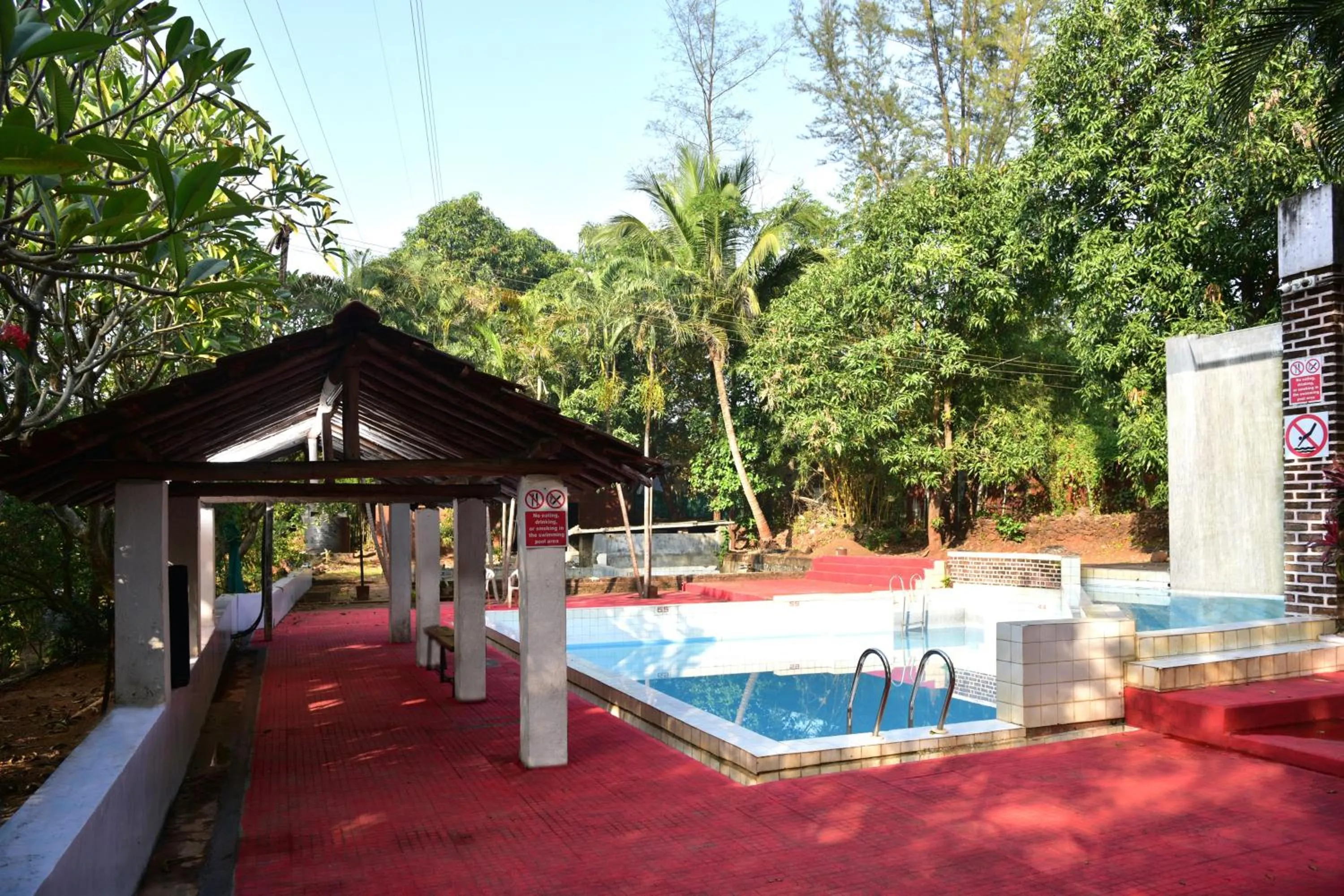 Swimming pool in Nature Trails Durshet, Khopoli