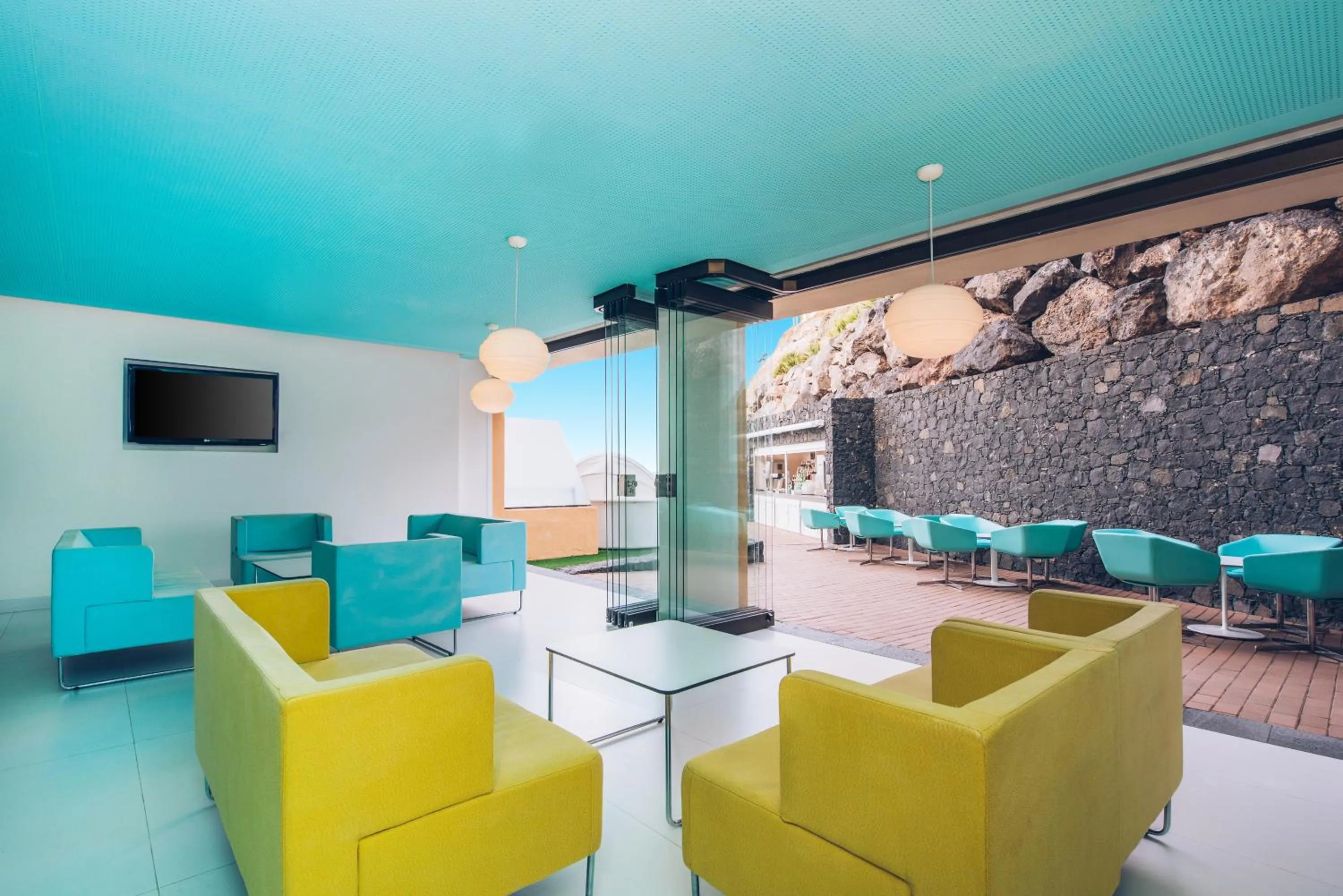 Seating area in Iberostar Waves Playa Gaviotas All Inclusive