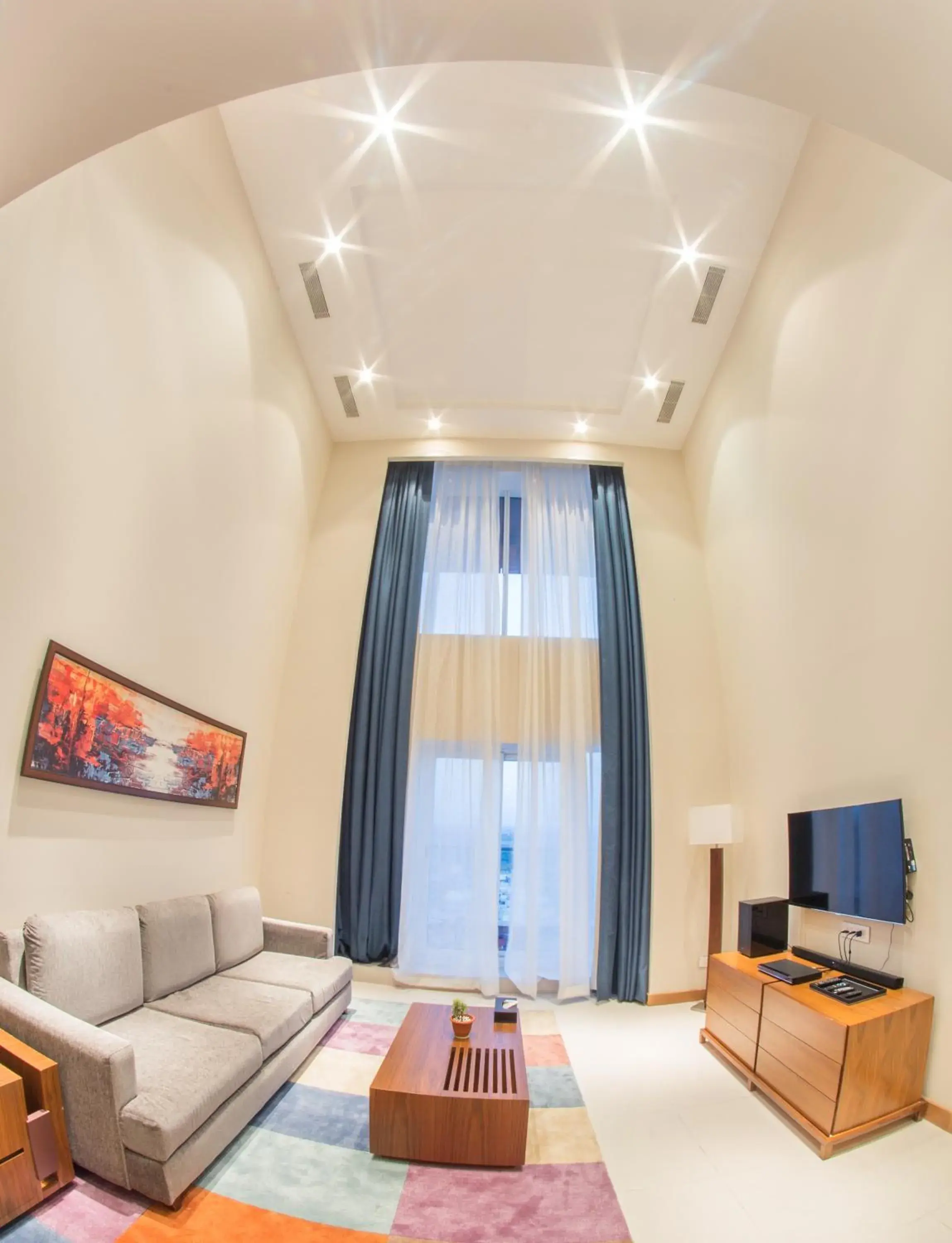 Living room in Oakwood Residence Kapil Hyderabad Living room in Oakwood Residence Kapil Hyderabad