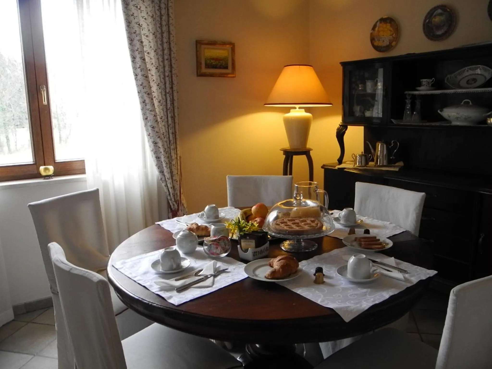 Food and drinks in Villa Campo dei Fiori