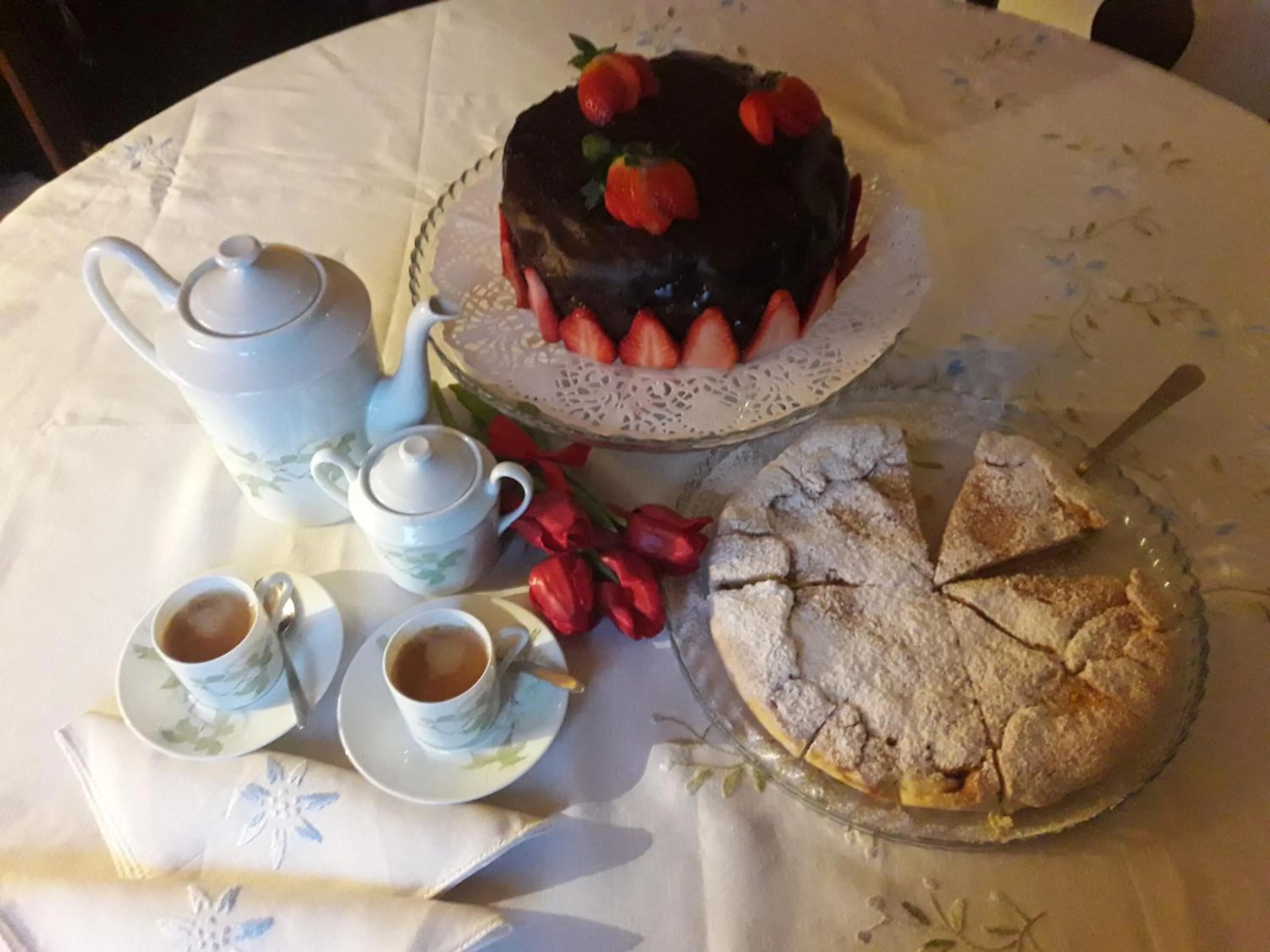 On site in Villa Campo dei Fiori