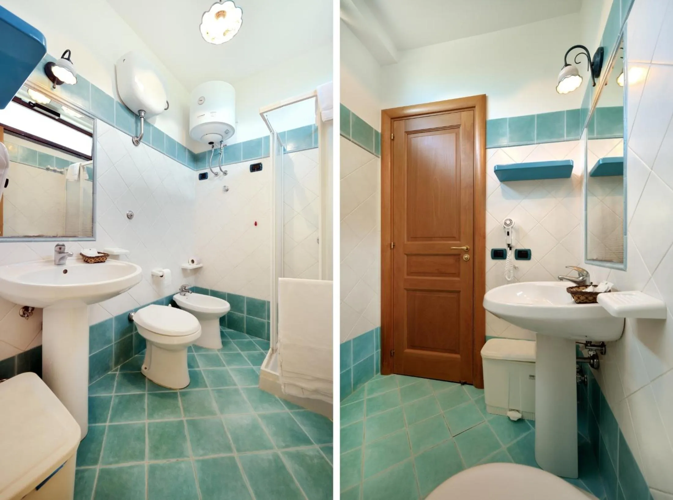 Shower in La Capannina