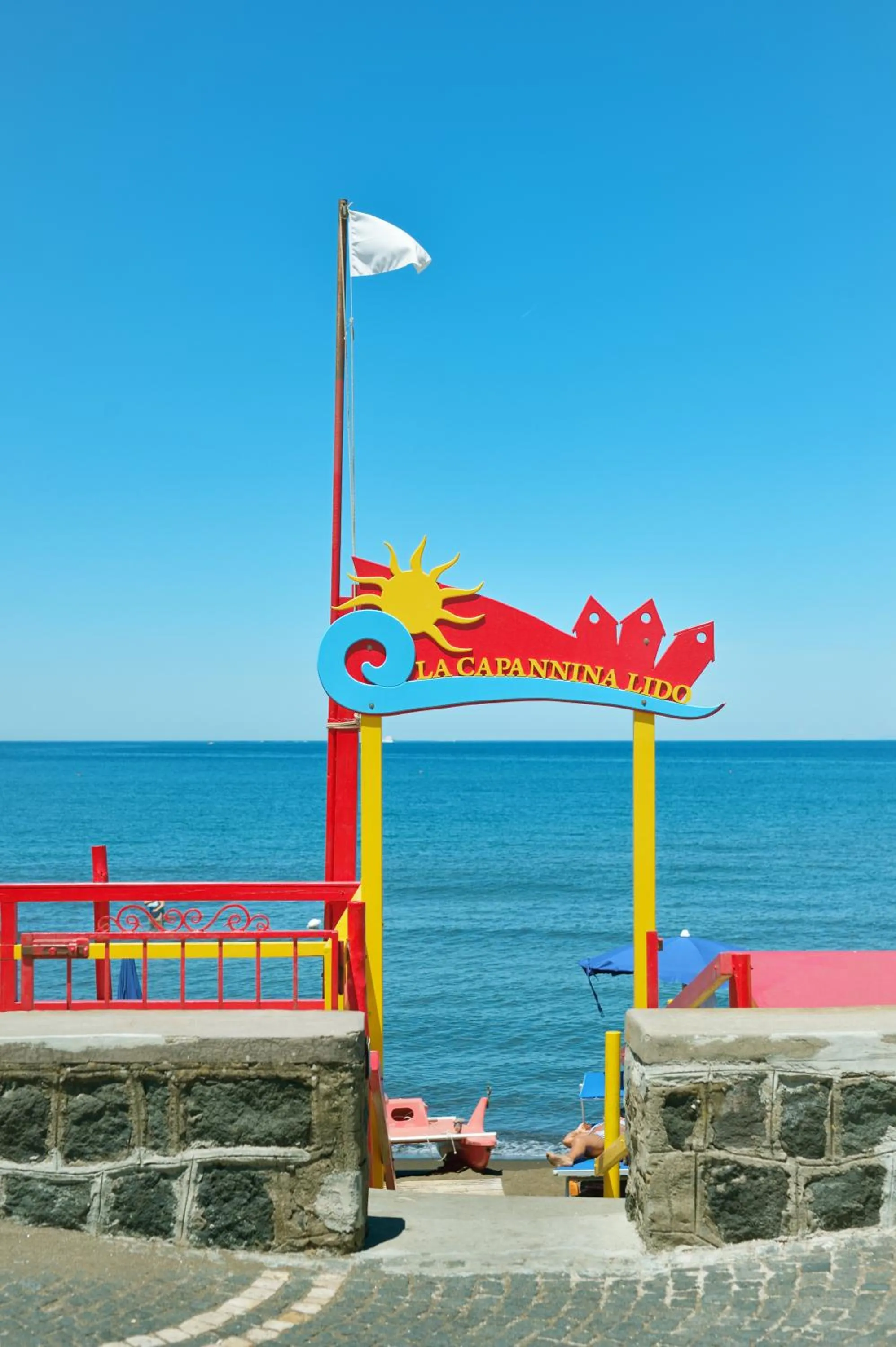 Property logo or sign in La Capannina