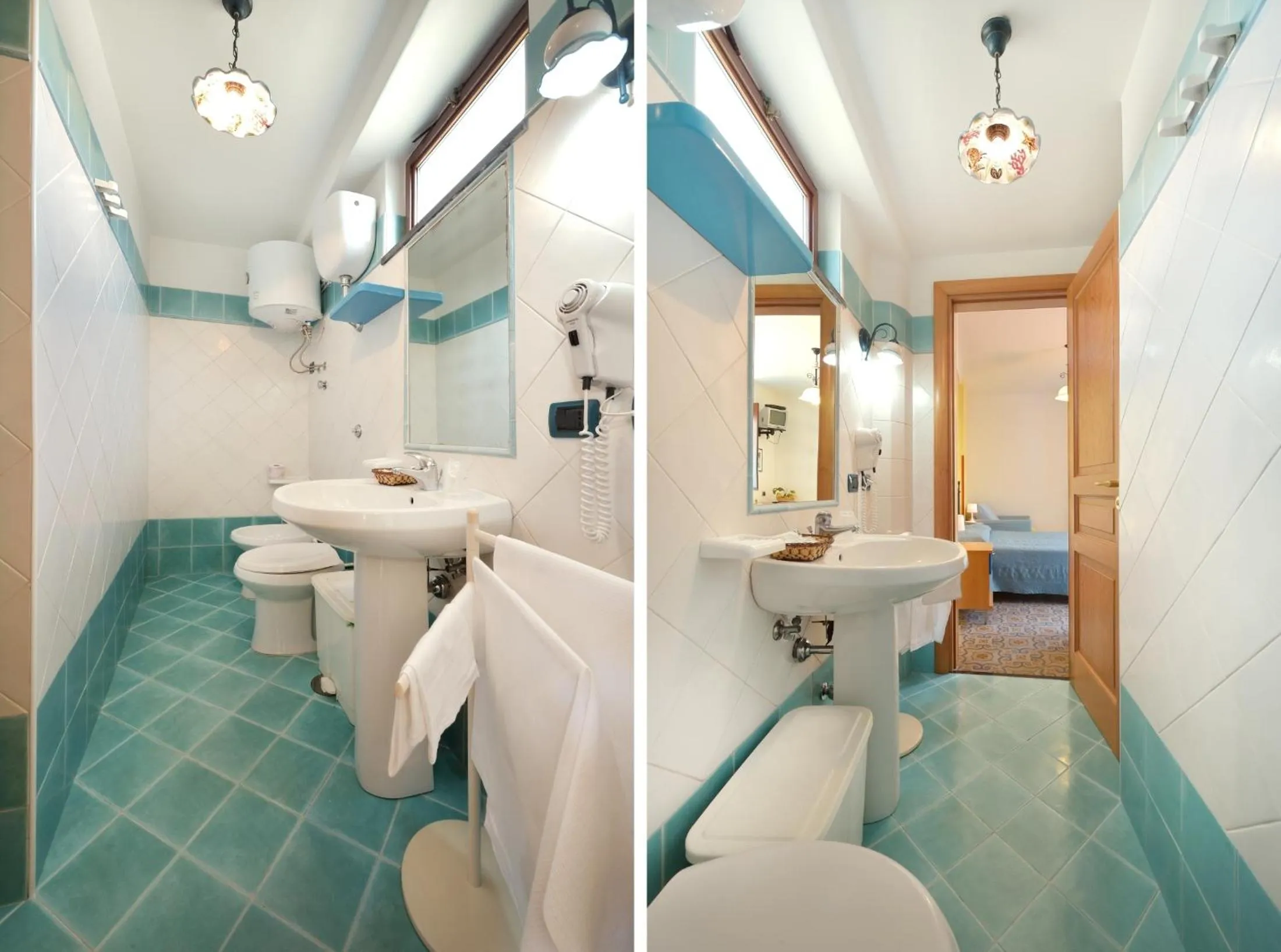 Shower in La Capannina