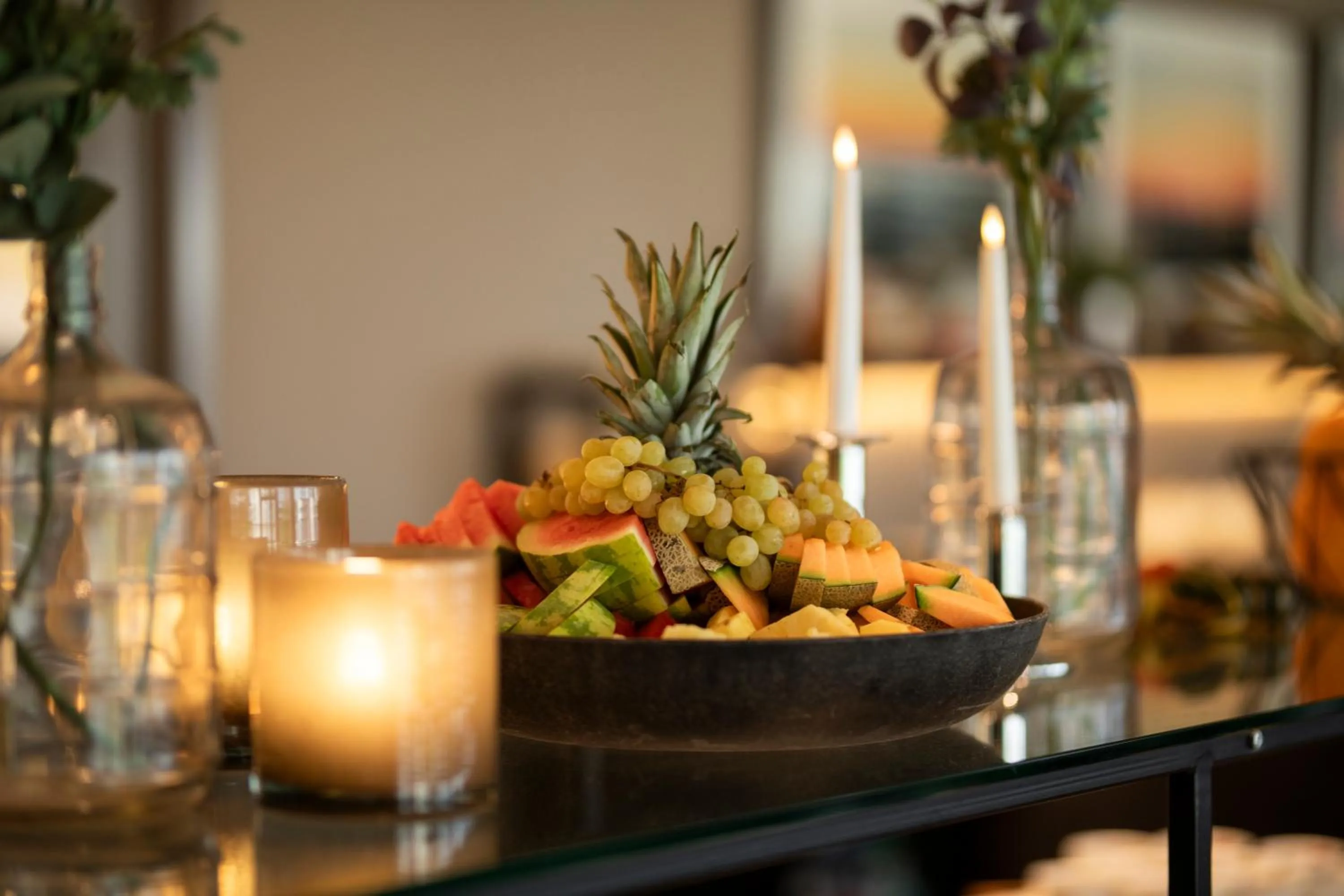 Buffet breakfast in Home Hotel Helma