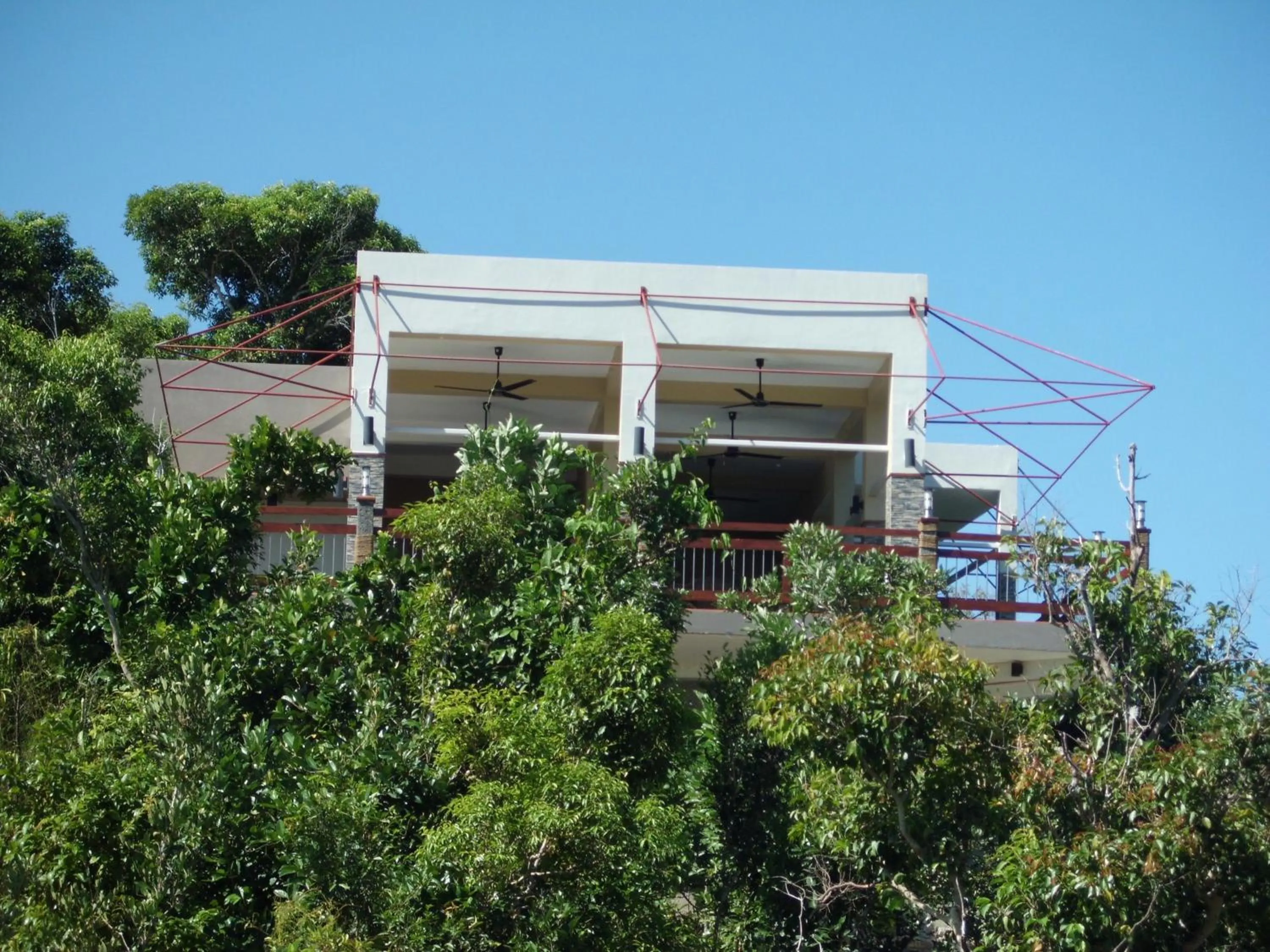 Facade/entrance in The Riverhouse