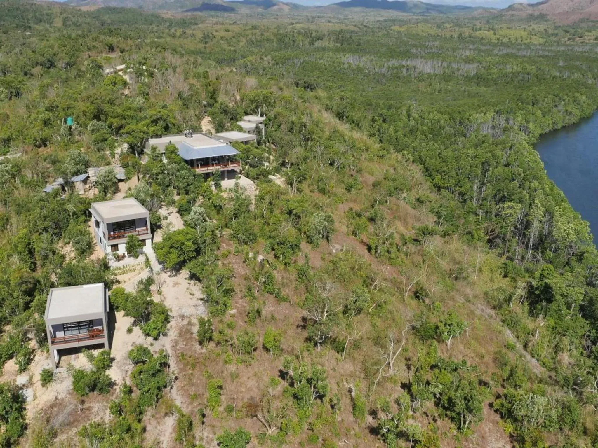 Bird's eye view in The Riverhouse