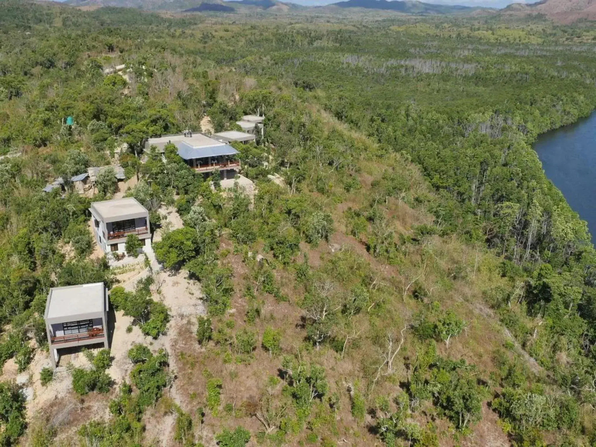 Bird's eye view in The Riverhouse Bird's eye view in The Riverhouse