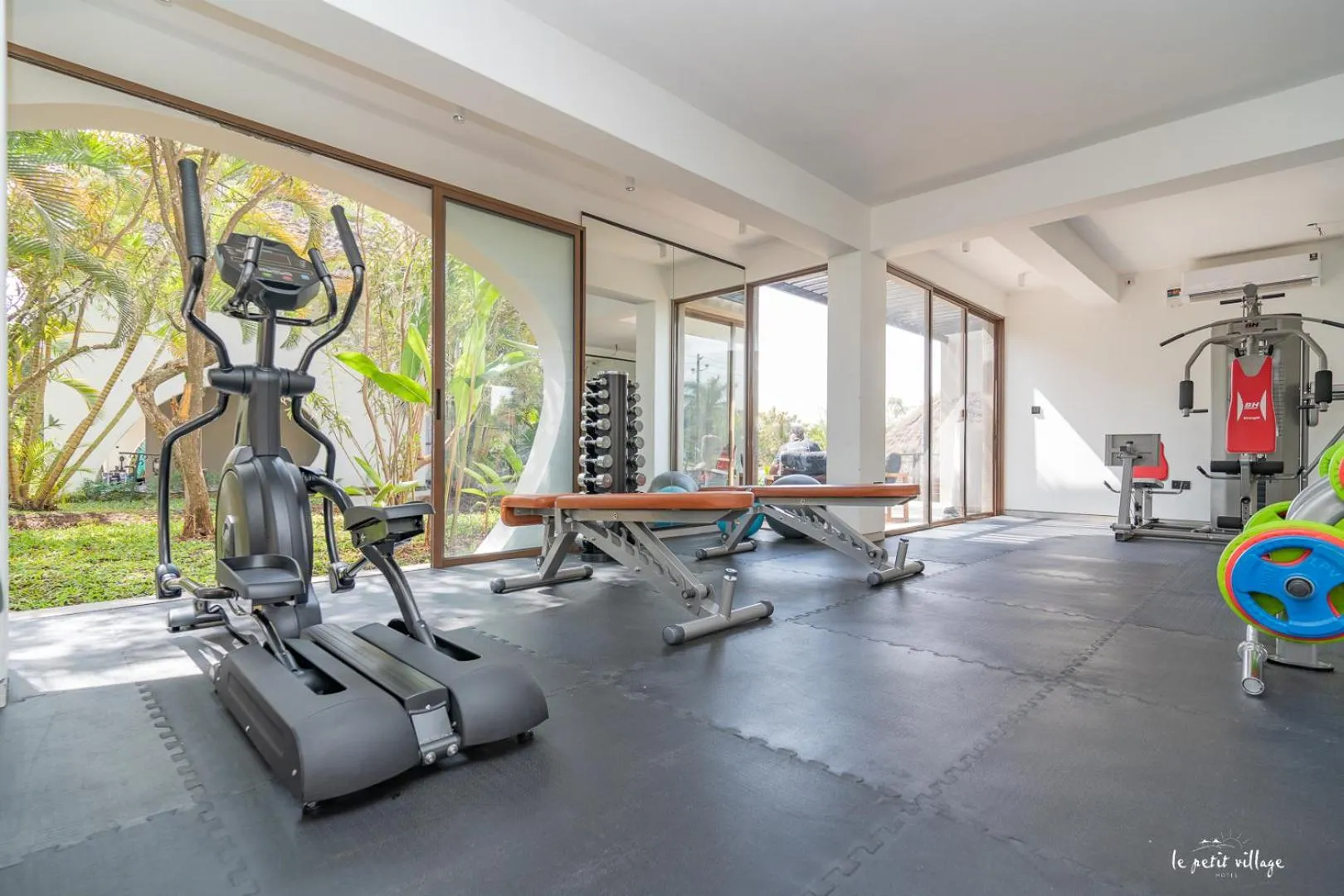 Fitness centre/facilities in Le Petit Village Boutique Hotel & Spa