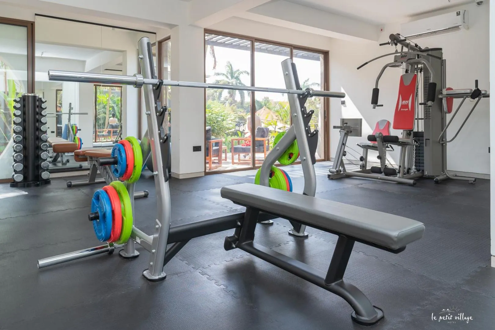 Fitness centre/facilities in Le Petit Village Boutique Hotel & Spa