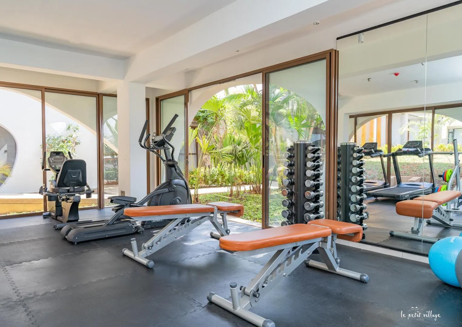 Fitness centre/facilities in Le Petit Village Boutique Hotel & Spa