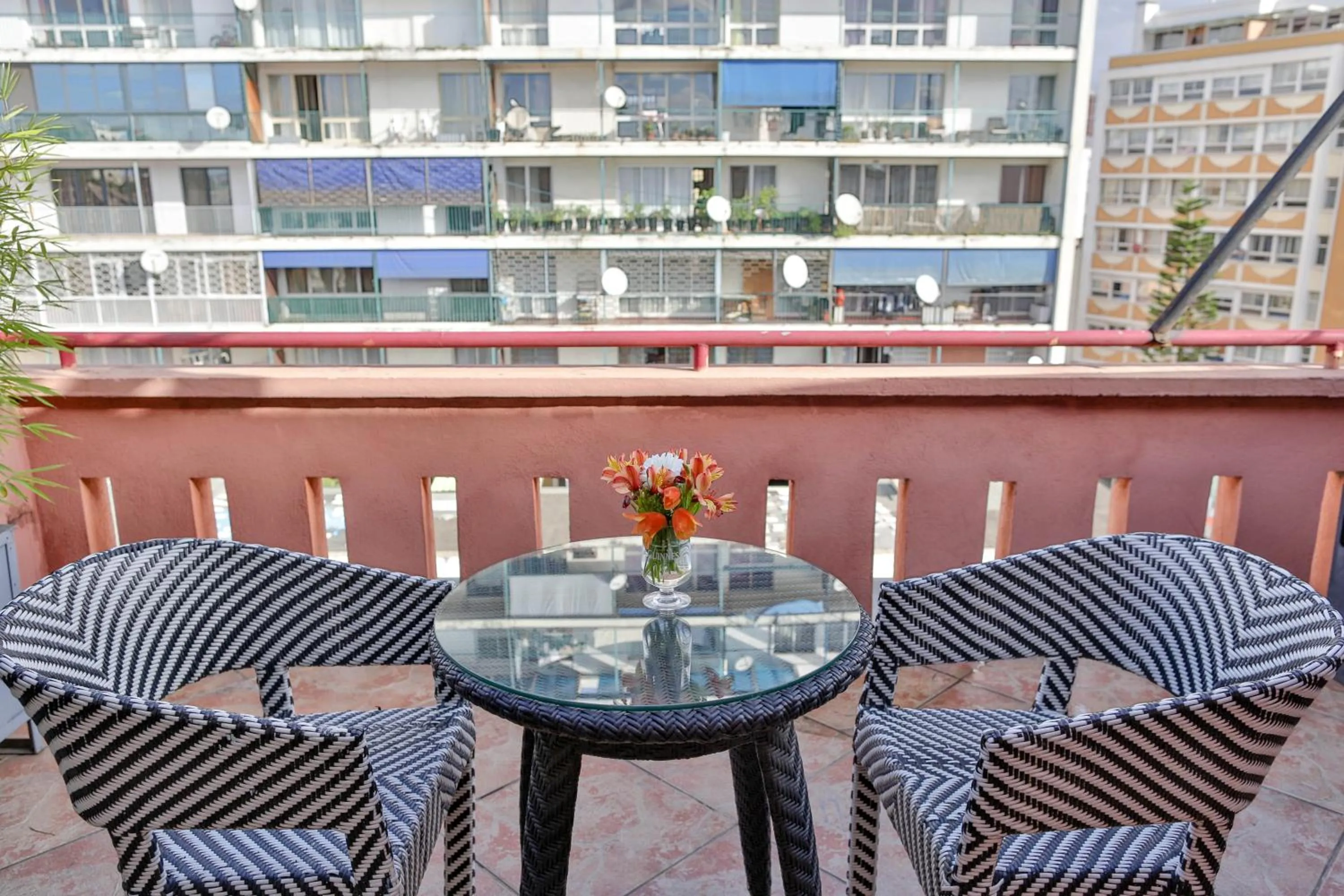 Balcony/Terrace in Le Grand Mellis Hôtel & Spa