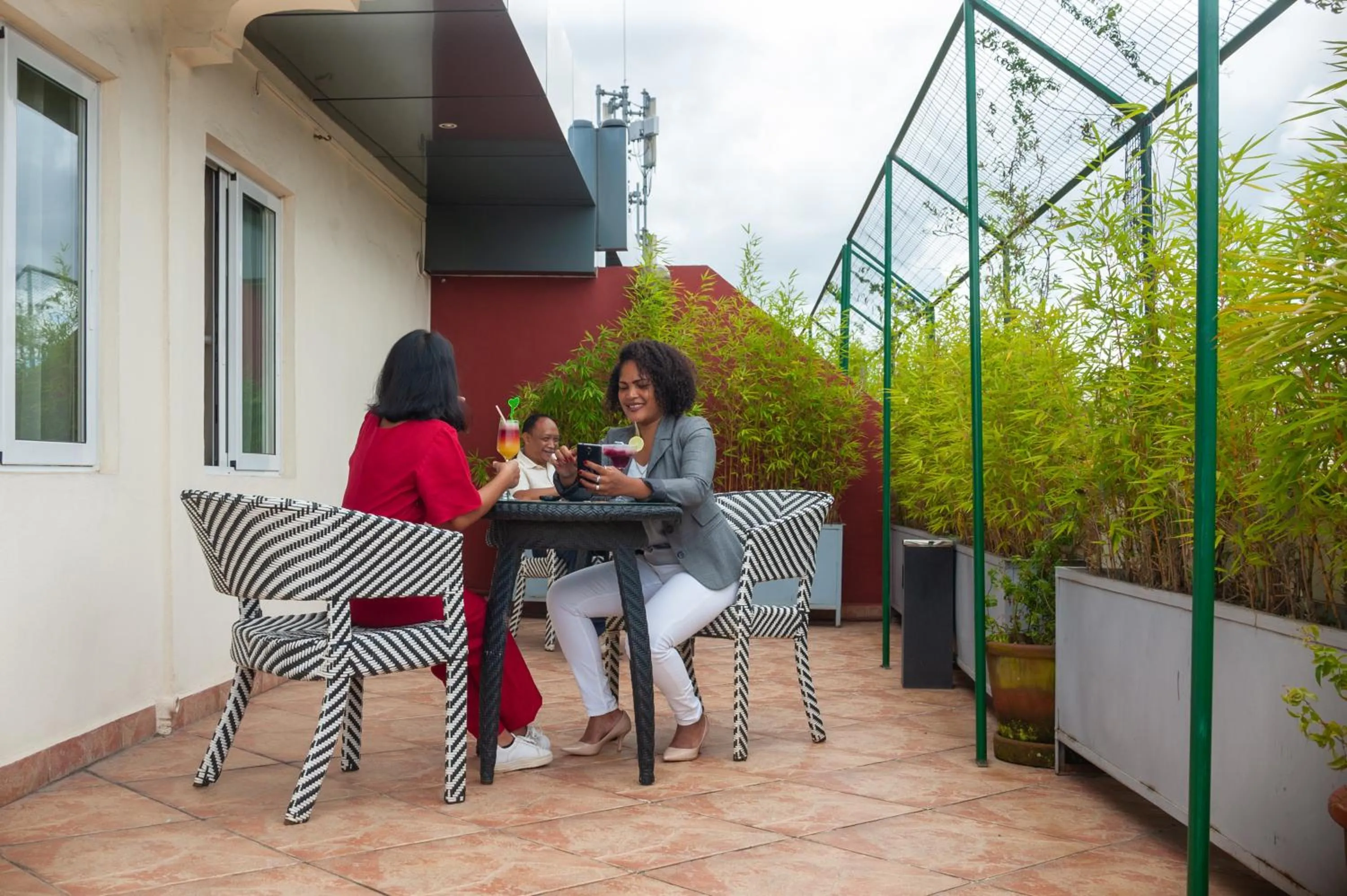 Balcony/Terrace in Le Grand Mellis Hôtel & Spa