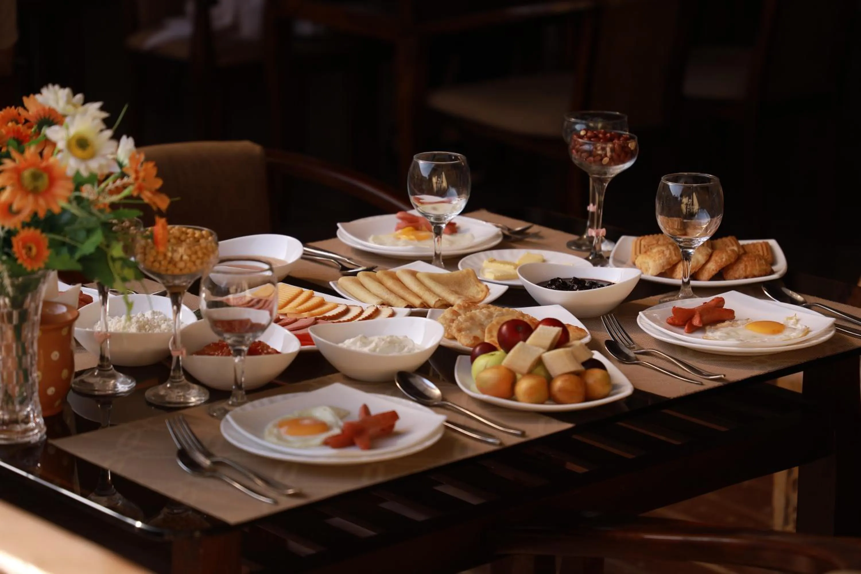 Breakfast in Arkanchi Hotel