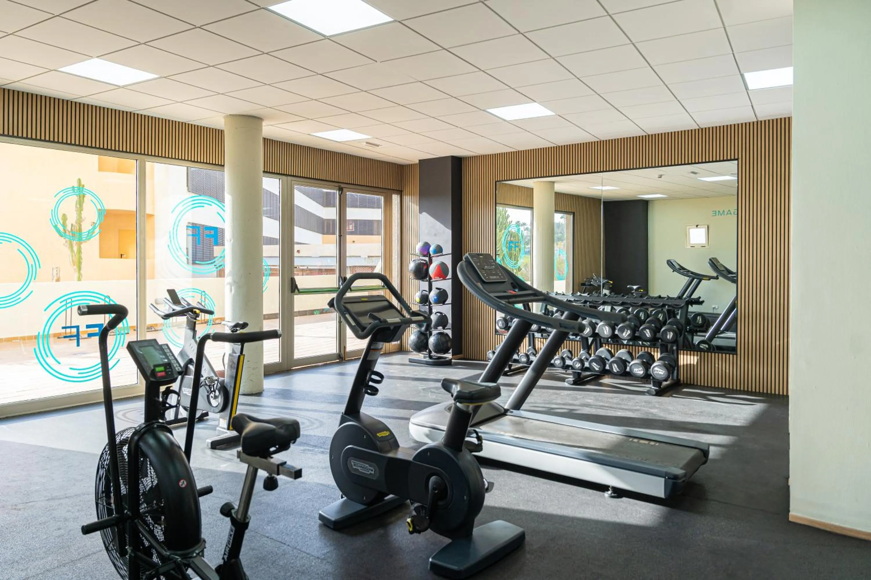 Fitness centre/facilities in Iberostar Waves Gaviotas Park