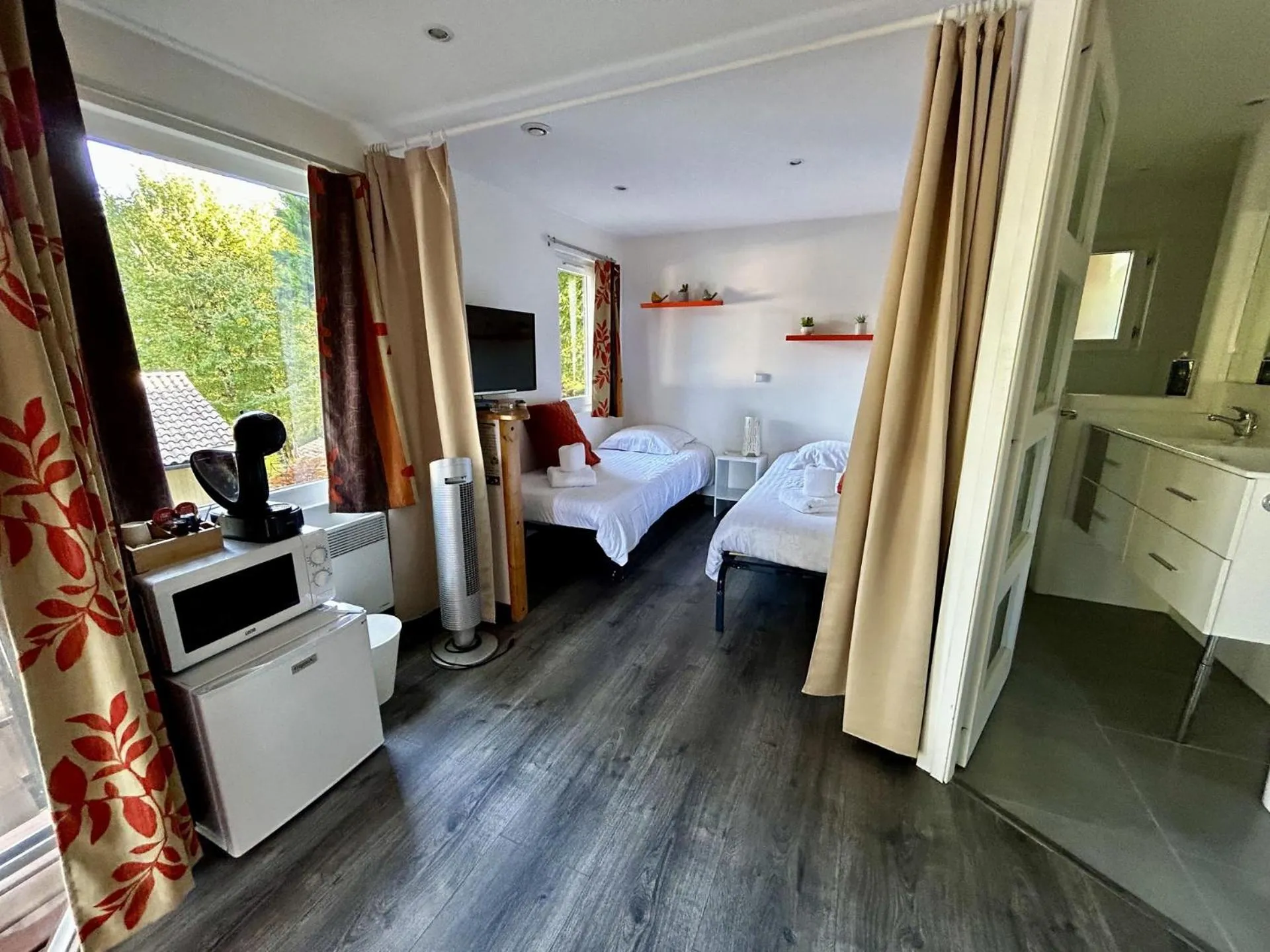Bathroom in Les Chalets du Périgord