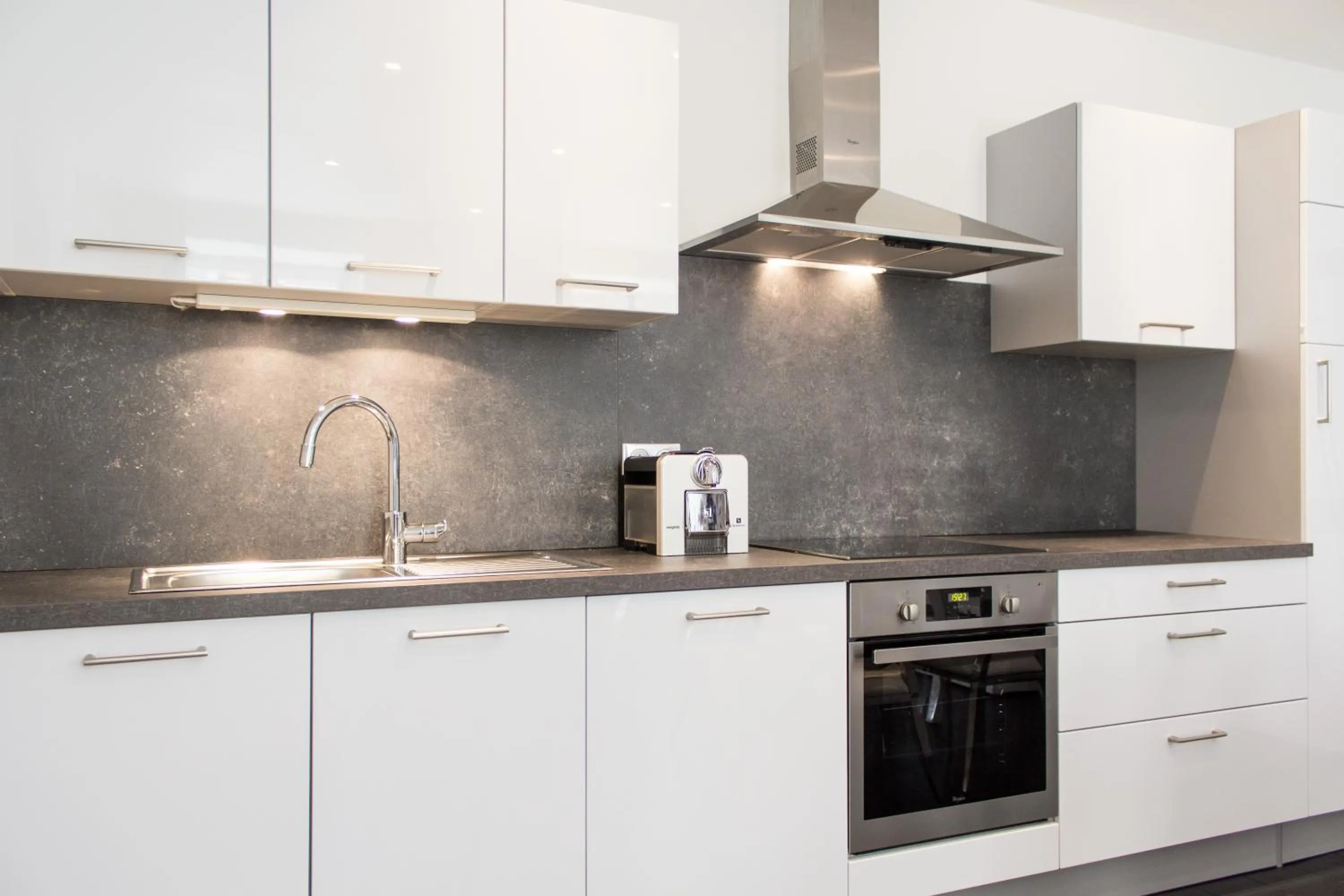 Kitchen or kitchenette in MY SWEET HOMES - Appartements avec SPA