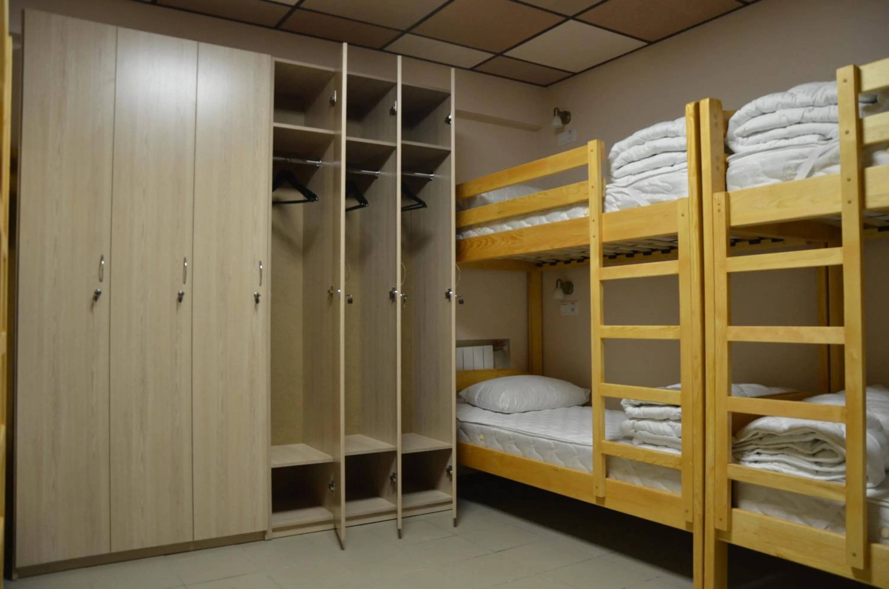 Bed in 8-Bed Female Dormitory Room in Hostel VShokoladi