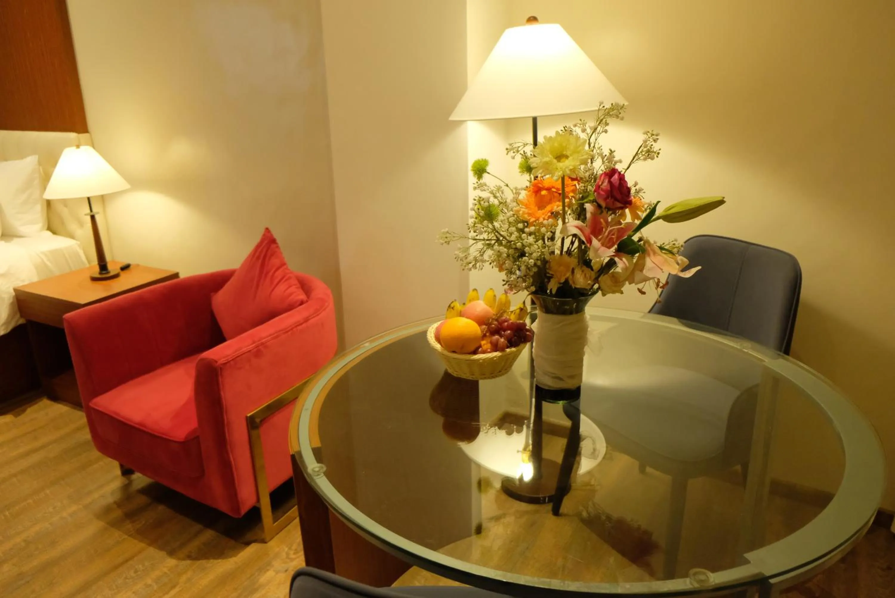 Seating area in Villa Isabel Hotel