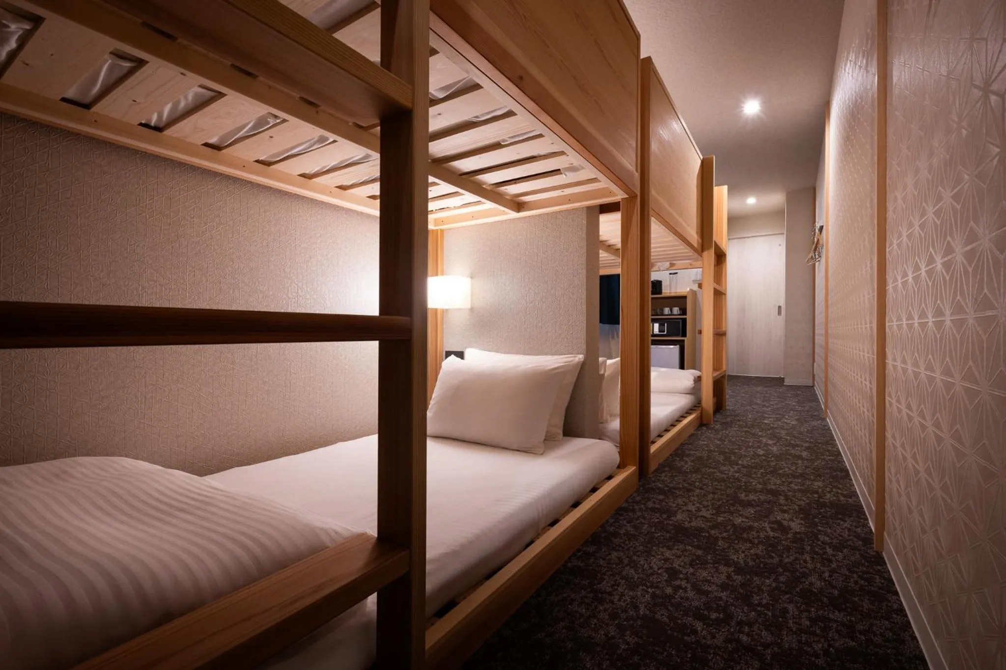 Bed in Rinn Kyoto Gion Shinbashi