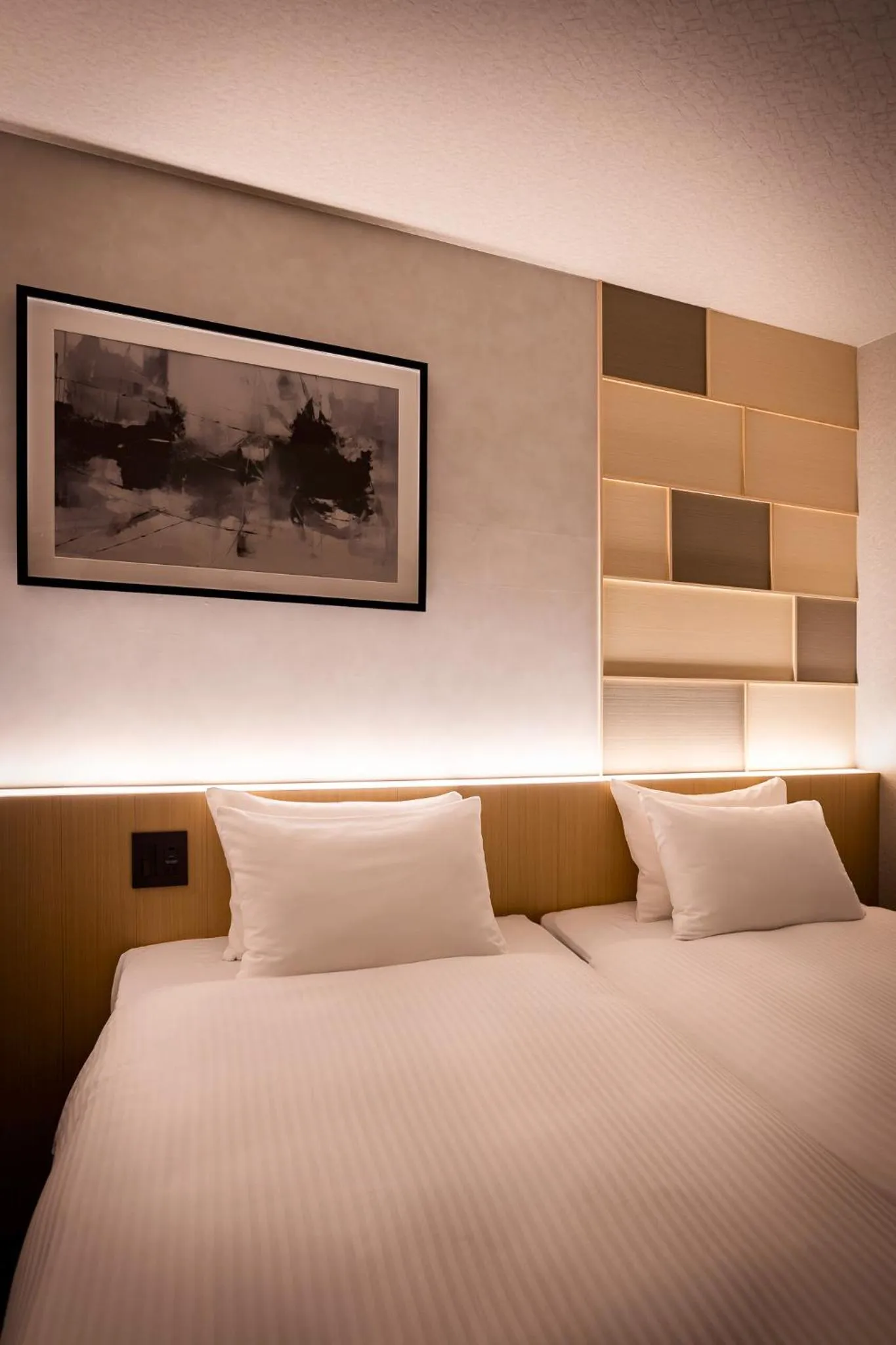 Bed in Rinn Kyoto Gion Shinbashi