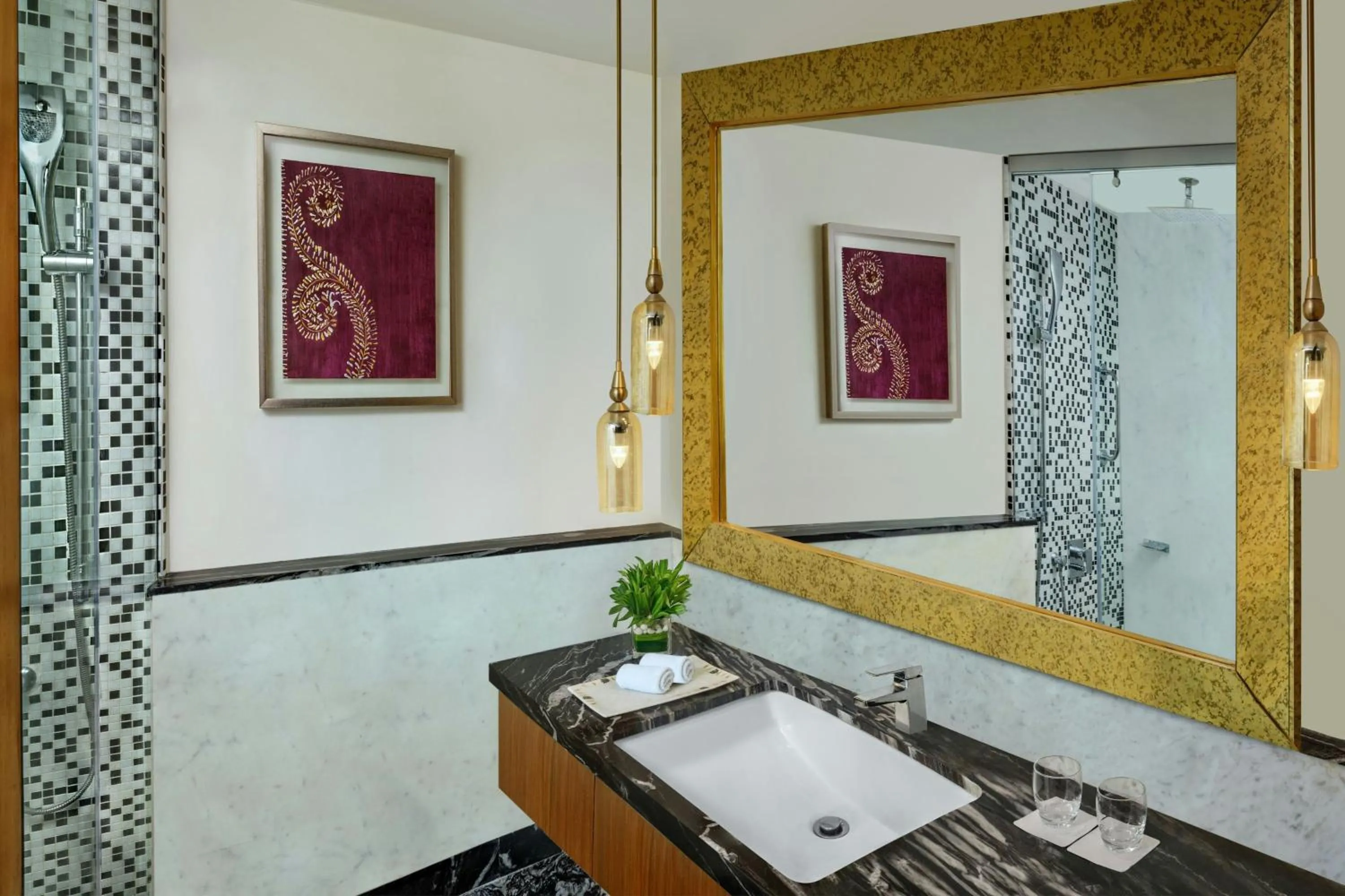 Bathroom in ITC Kakatiya, a Luxury Collection Hotel, Hyderabad