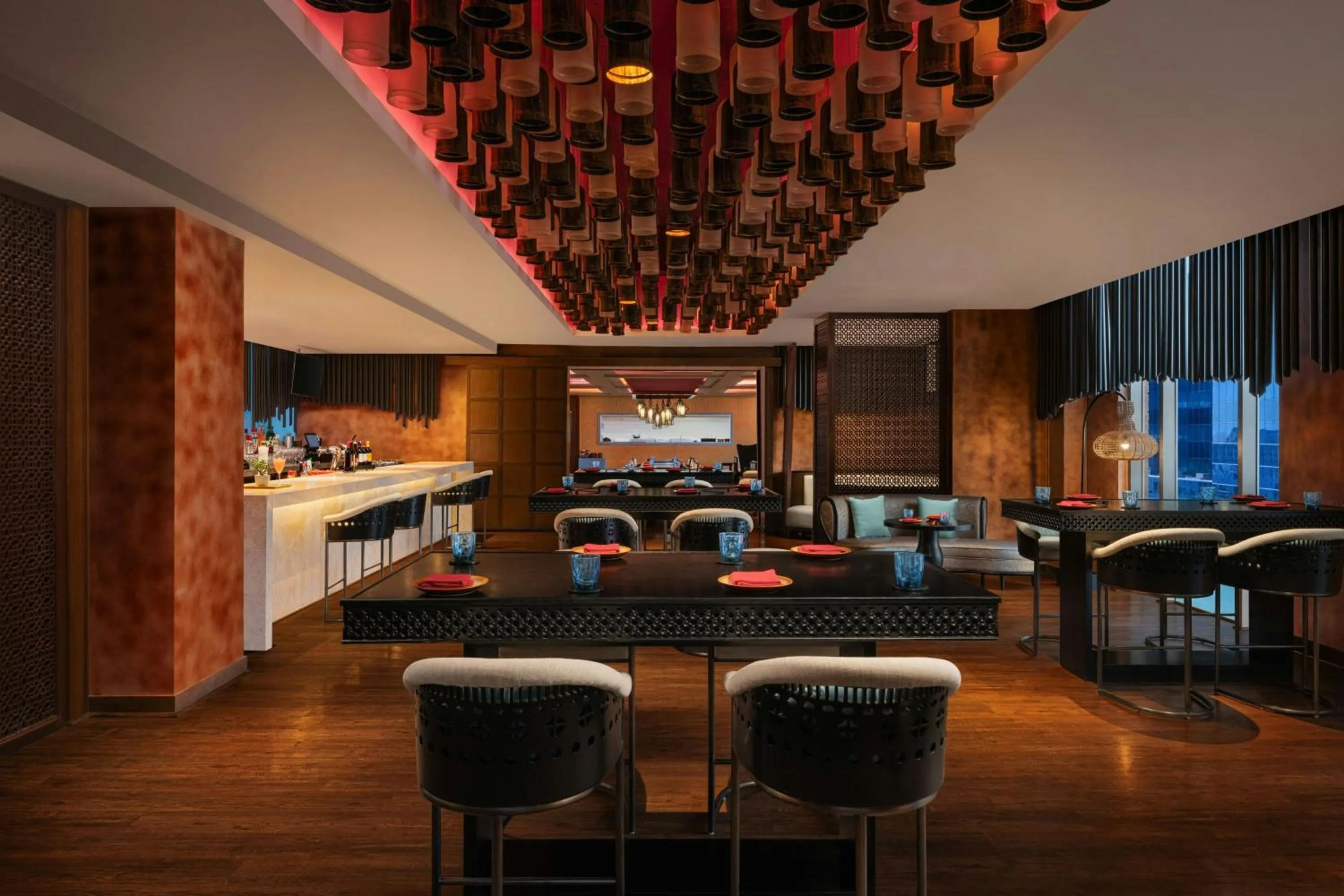 Restaurant/places to eat in Sheraton Hyderabad Hotel