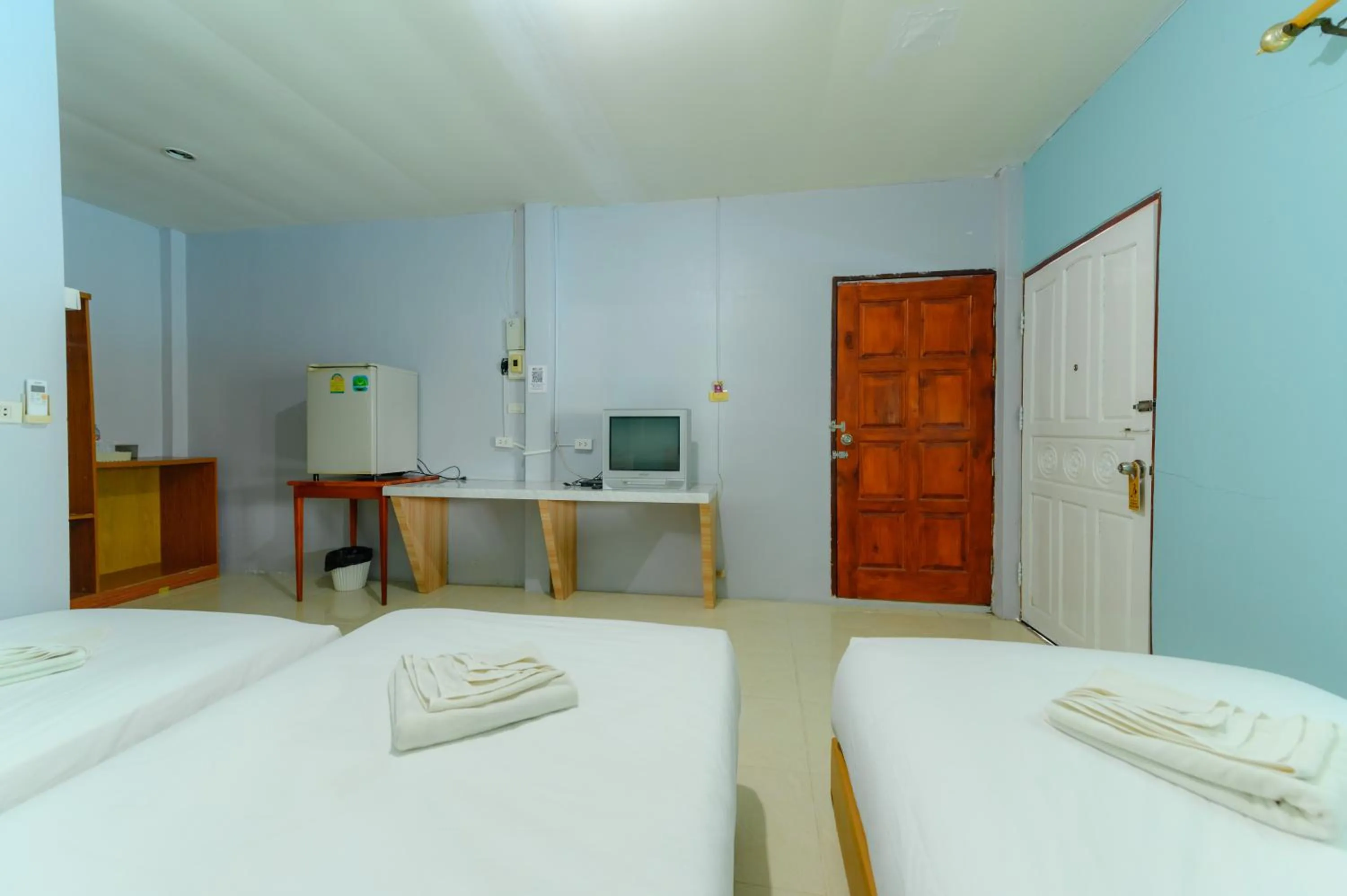 Bed in Kongkhamkoon Hotel